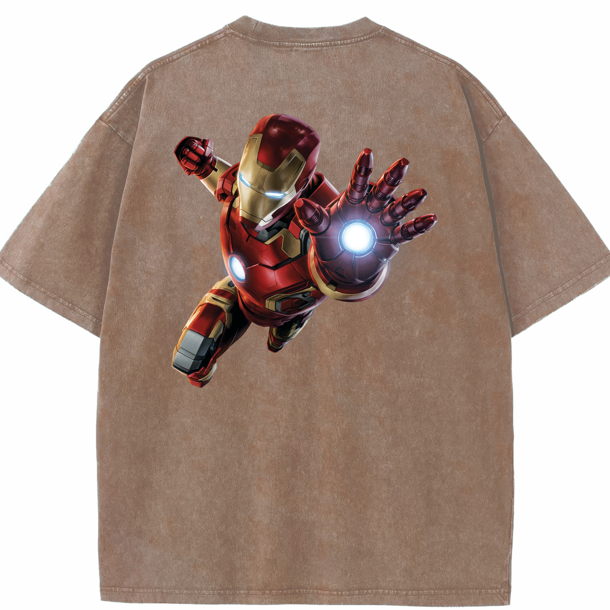 （画像用） アベンジャーズ The Avengers 綿100% ヴィンテージ風 半袖Tシャツ（背面プリント）