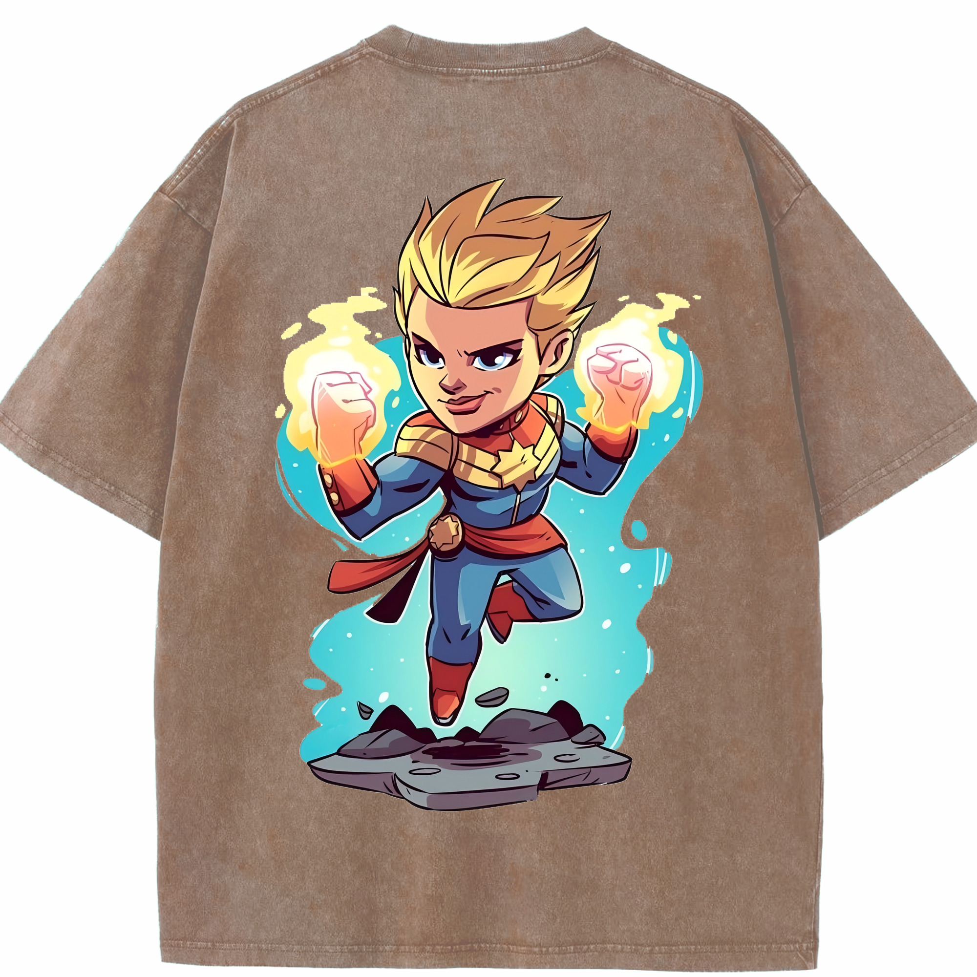 （画像用） アベンジャーズ The Avengers 綿100% ヴィンテージ風 半袖Tシャツ（背面プリント）