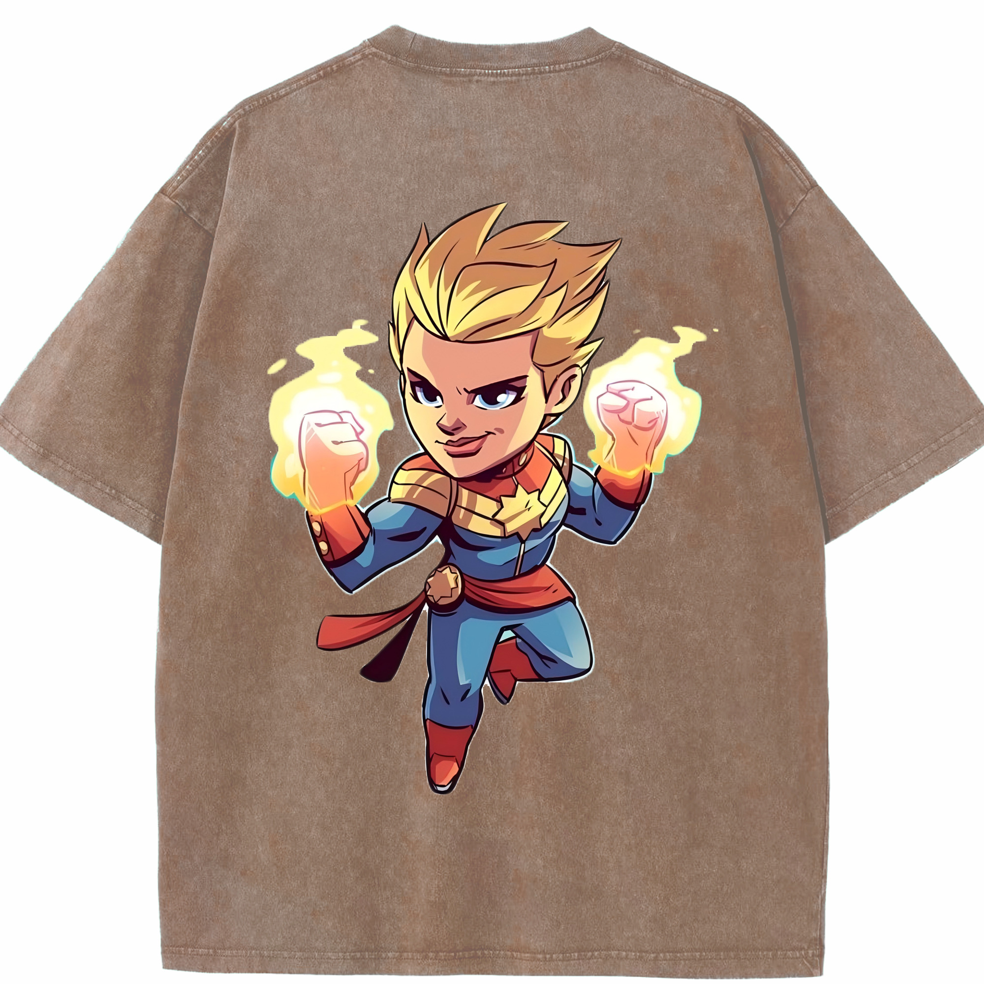 （画像用） アベンジャーズ The Avengers 綿100% ヴィンテージ風 半袖Tシャツ（背面プリント）