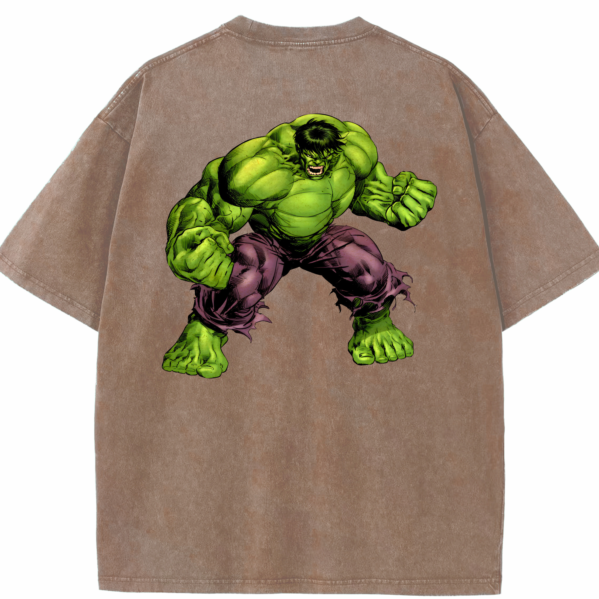 （画像用） アベンジャーズ The Avengers 綿100% ヴィンテージ風 半袖Tシャツ（背面プリント）