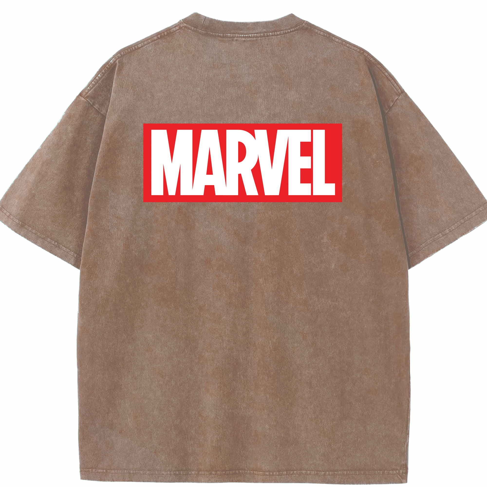 （画像用） アベンジャーズ The Avengers 綿100% ヴィンテージ風 半袖Tシャツ（背面プリント）