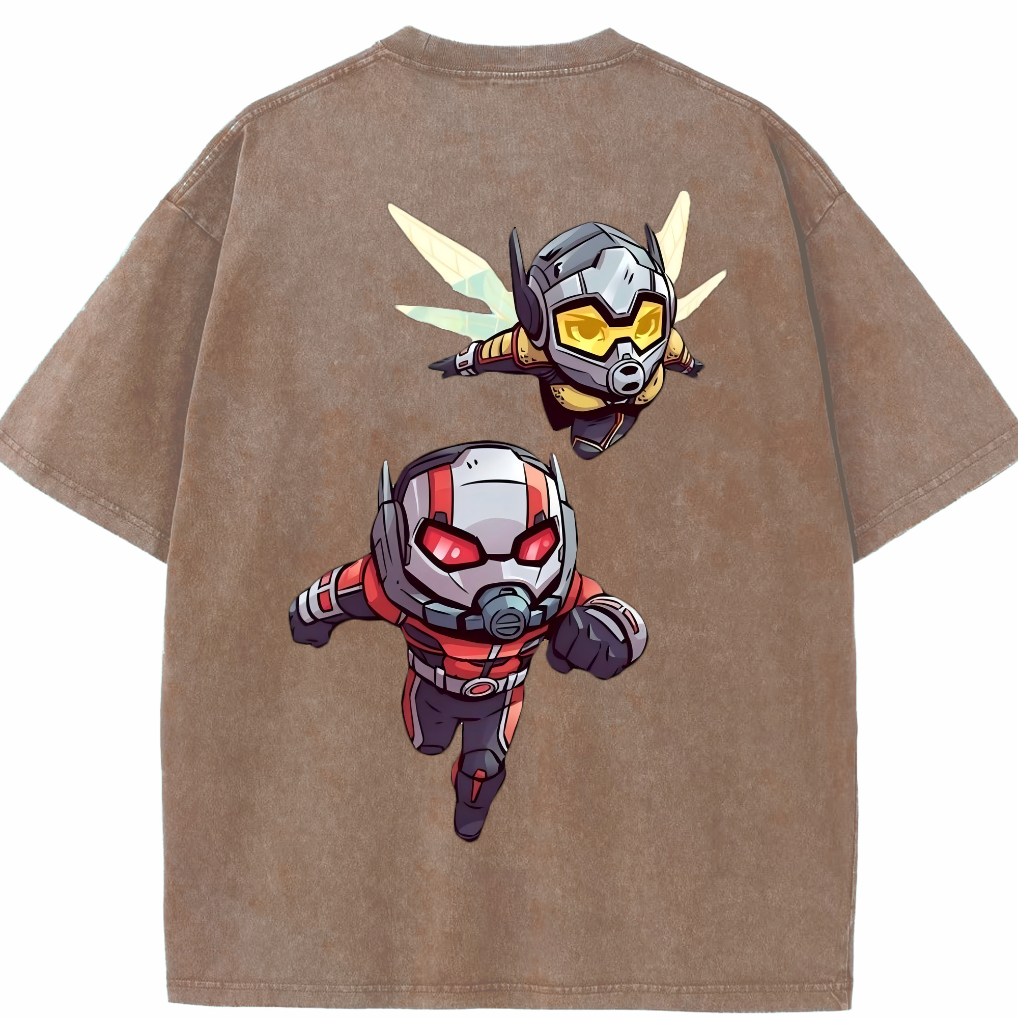 （画像用） アベンジャーズ The Avengers 綿100% ヴィンテージ風 半袖Tシャツ（背面プリント）
