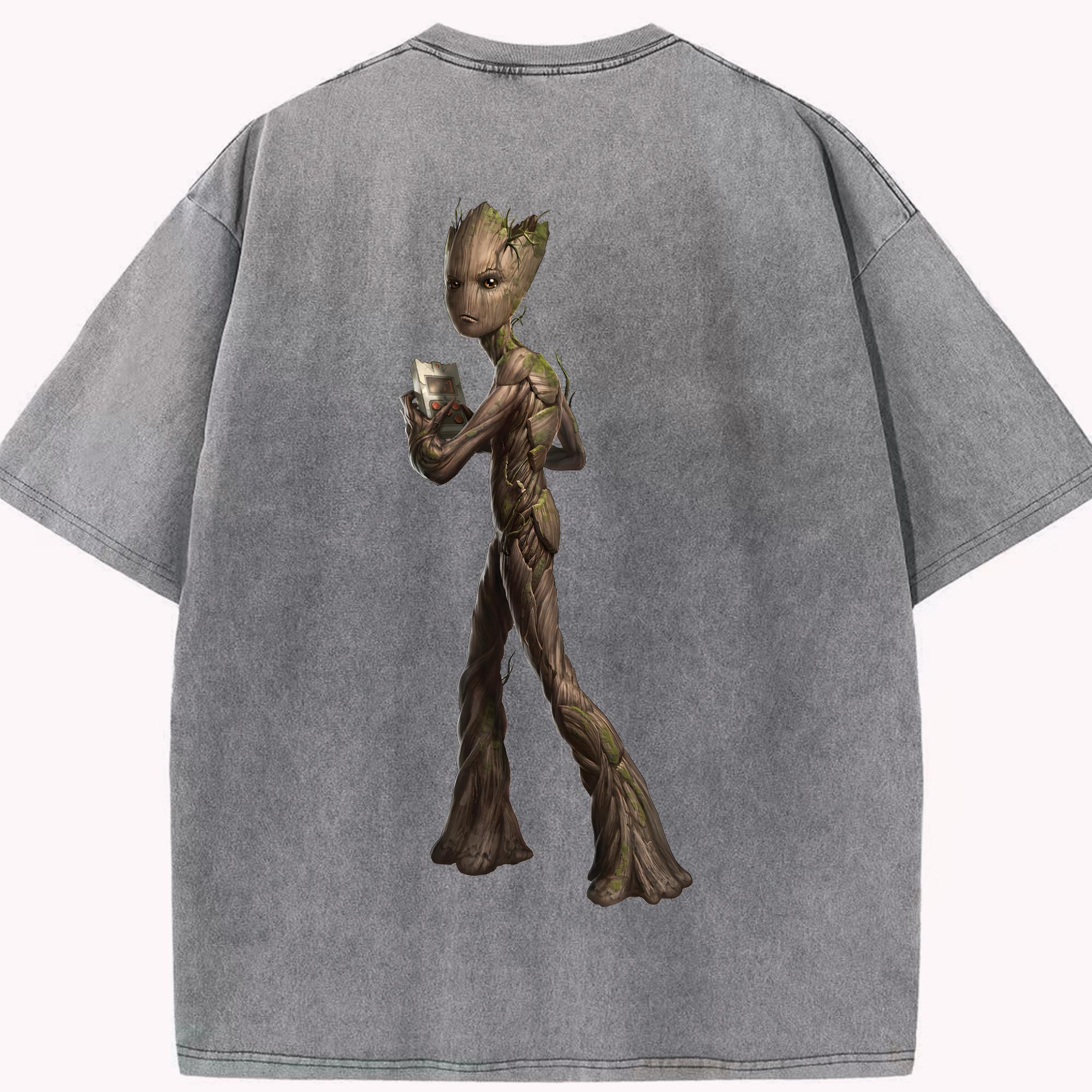 （画像用） アベンジャーズ The Avengers 綿100% ヴィンテージ風 半袖Tシャツ（背面プリント）