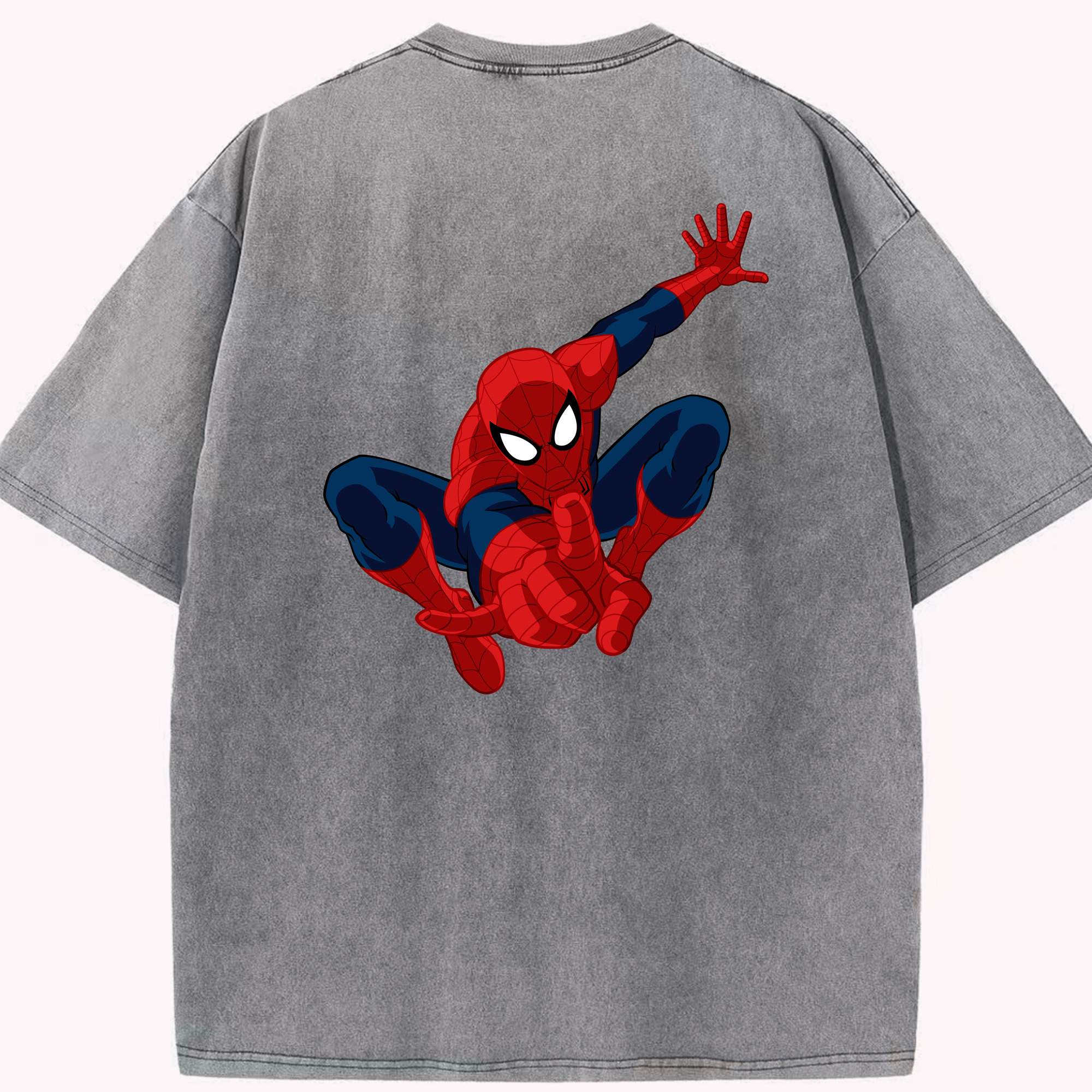（画像用） アベンジャーズ The Avengers 綿100% ヴィンテージ風 半袖Tシャツ（背面プリント）