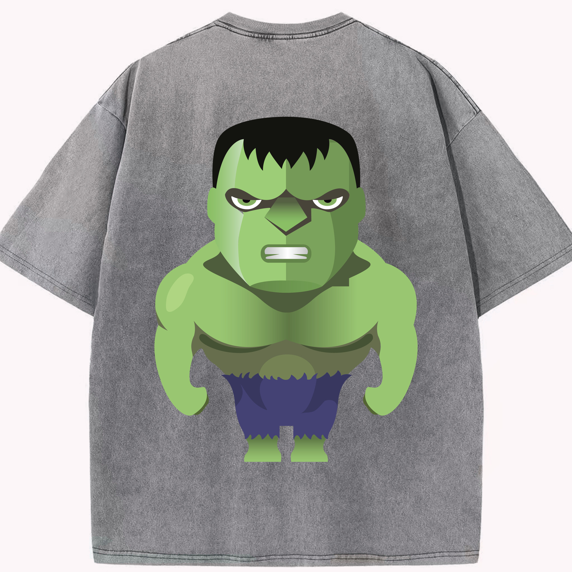 （画像用） アベンジャーズ The Avengers 綿100% ヴィンテージ風 半袖Tシャツ（背面プリント）