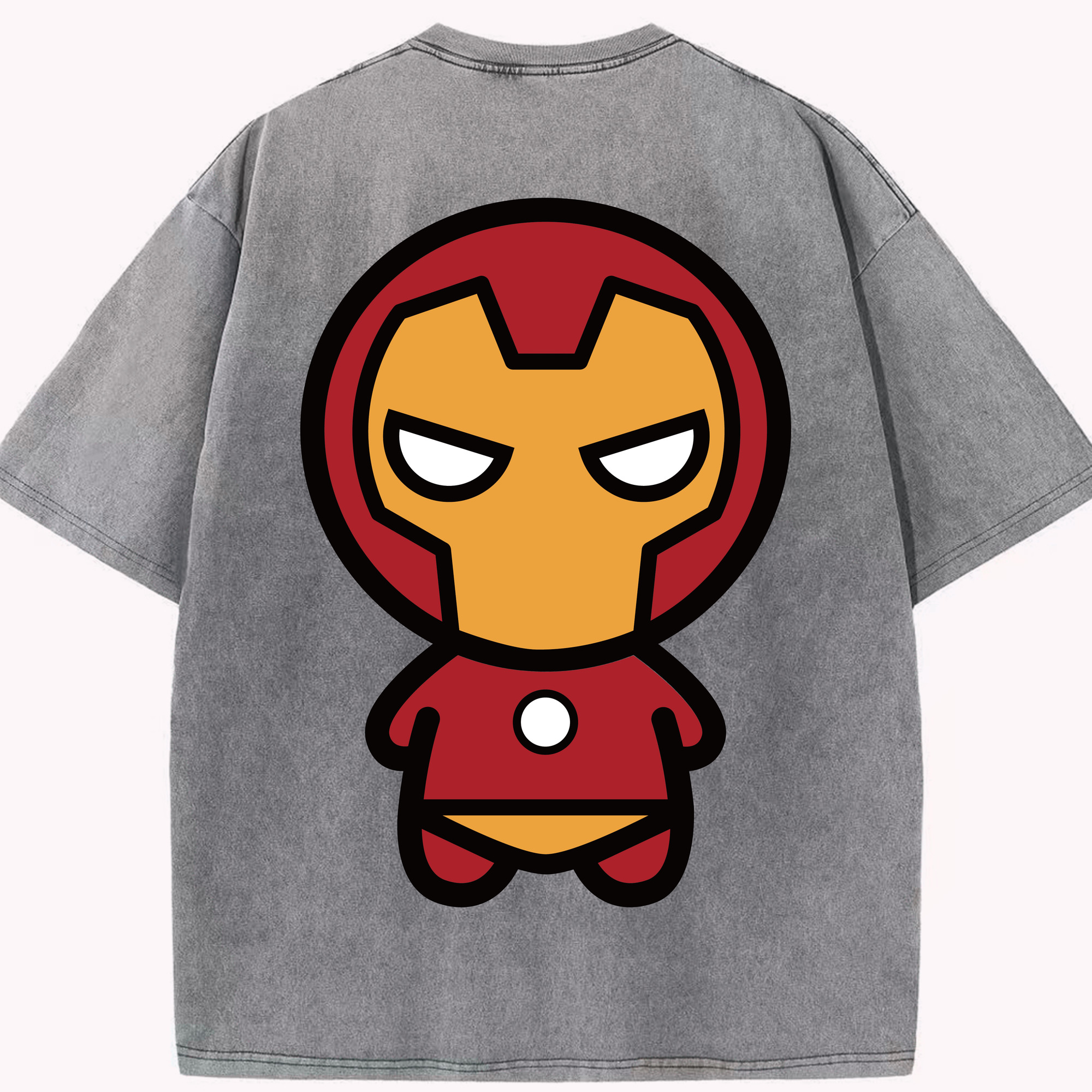 （画像用） アベンジャーズ The Avengers 綿100% ヴィンテージ風 半袖Tシャツ（背面プリント）
