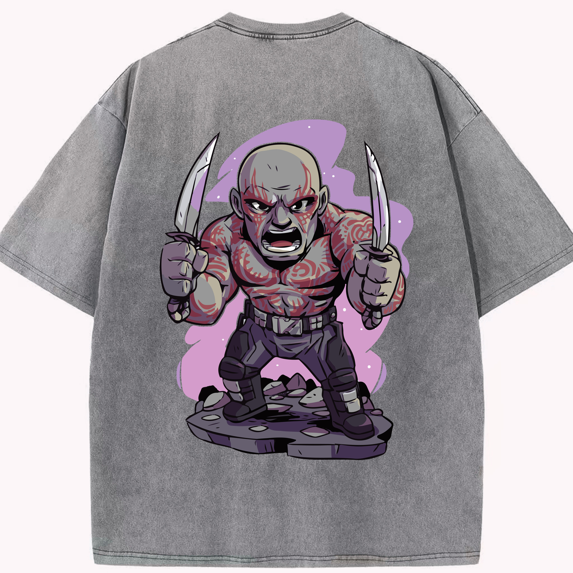 （画像用） アベンジャーズ The Avengers 綿100% ヴィンテージ風 半袖Tシャツ（背面プリント）