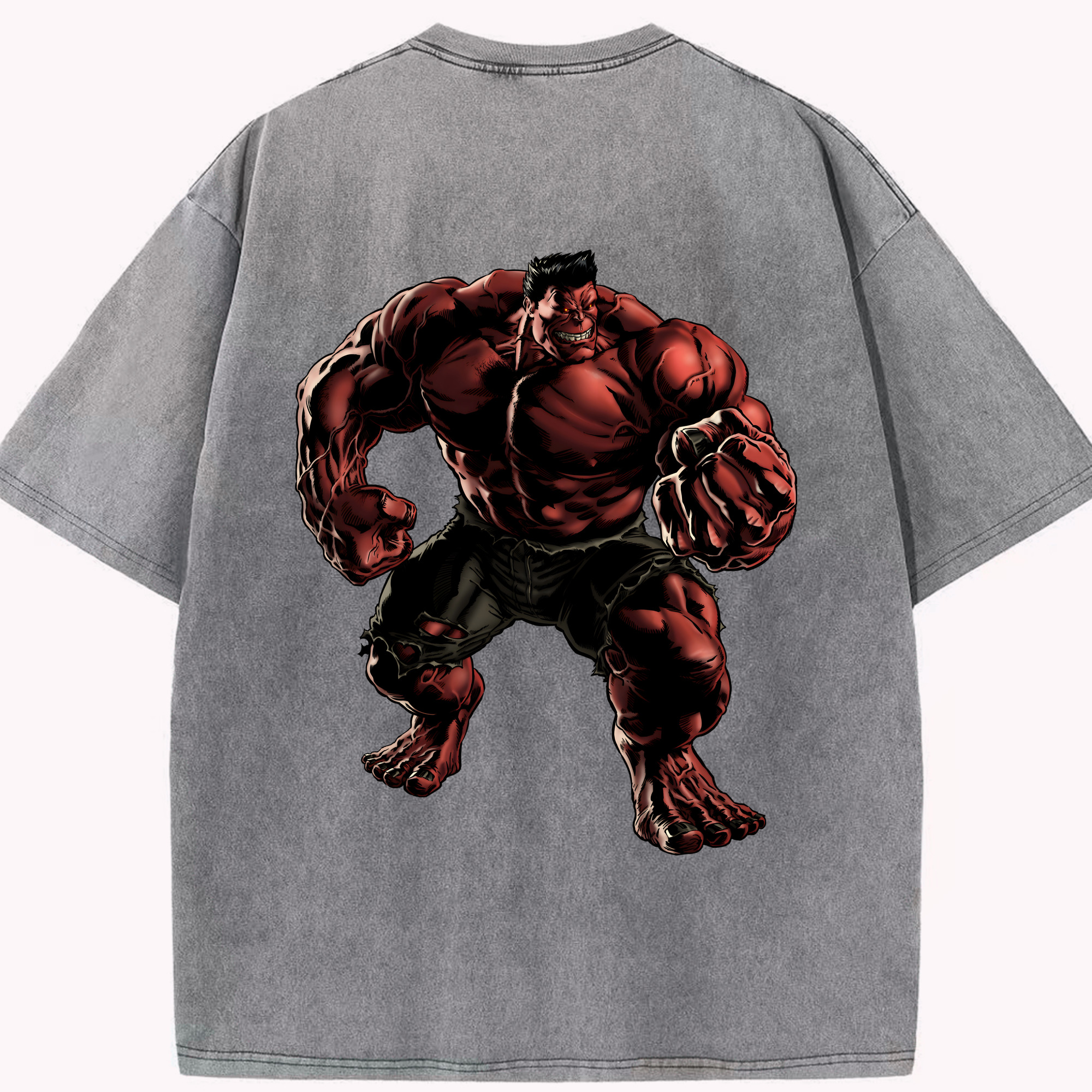 （画像用） アベンジャーズ The Avengers 綿100% ヴィンテージ風 半袖Tシャツ（背面プリント）