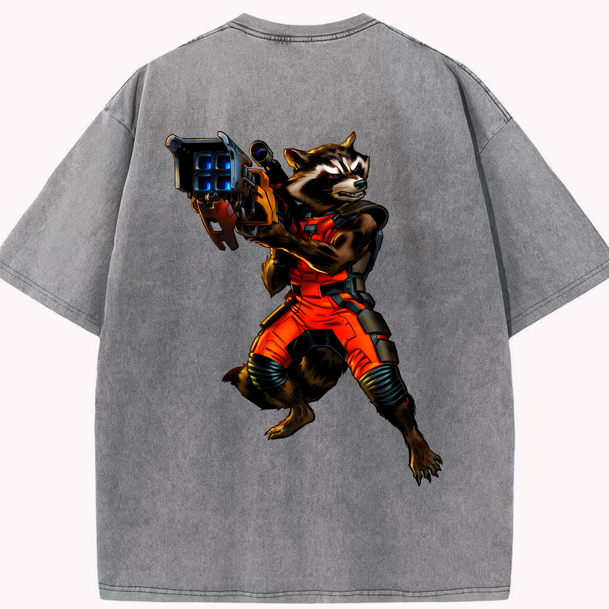 （画像用） アベンジャーズ The Avengers 綿100% ヴィンテージ風 半袖Tシャツ（背面プリント）