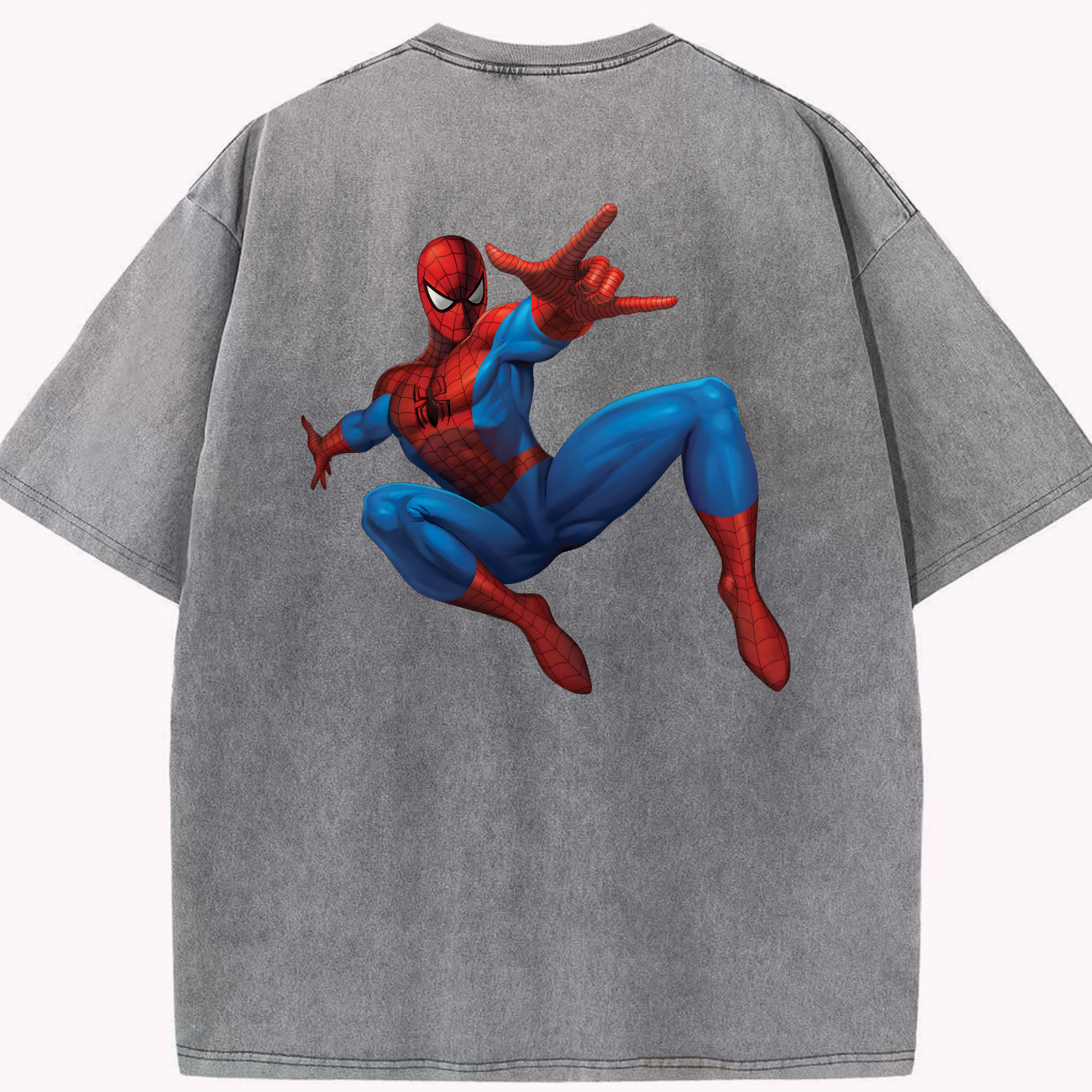 （画像用） アベンジャーズ The Avengers 綿100% ヴィンテージ風 半袖Tシャツ（背面プリント）