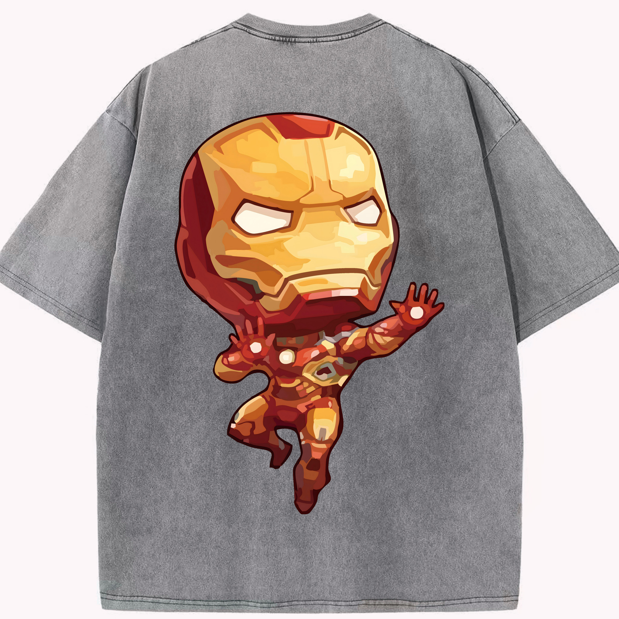 （画像用） アベンジャーズ The Avengers 綿100% ヴィンテージ風 半袖Tシャツ（背面プリント）