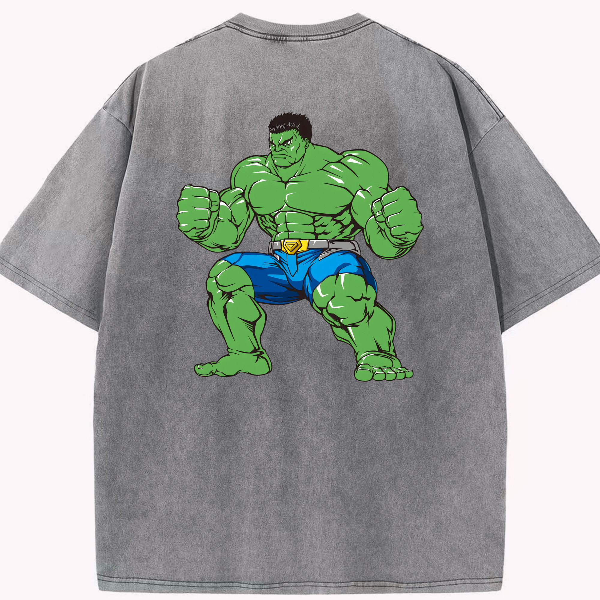 （画像用） アベンジャーズ The Avengers 綿100% ヴィンテージ風 半袖Tシャツ（背面プリント）