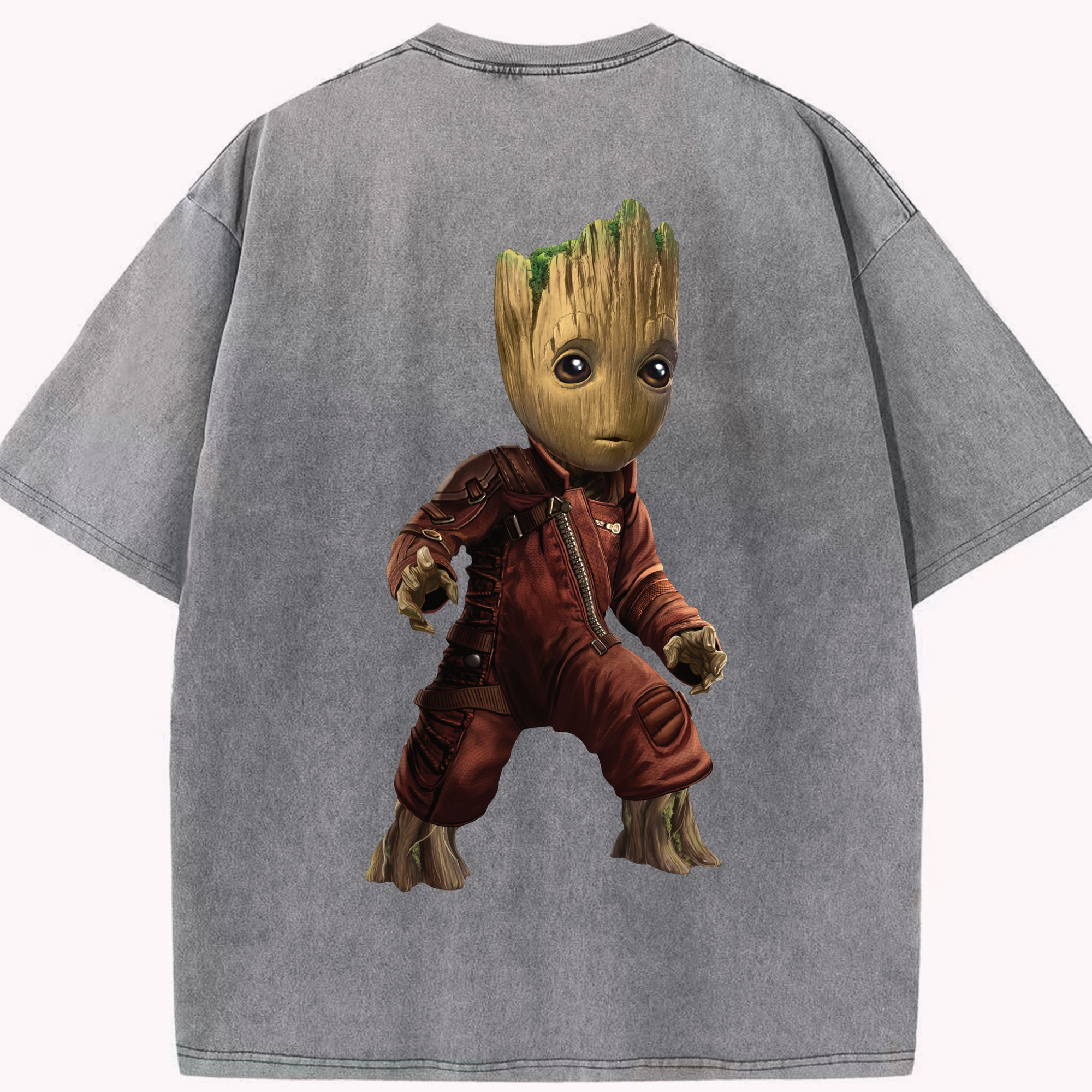 （画像用） アベンジャーズ The Avengers 綿100% ヴィンテージ風 半袖Tシャツ（背面プリント）