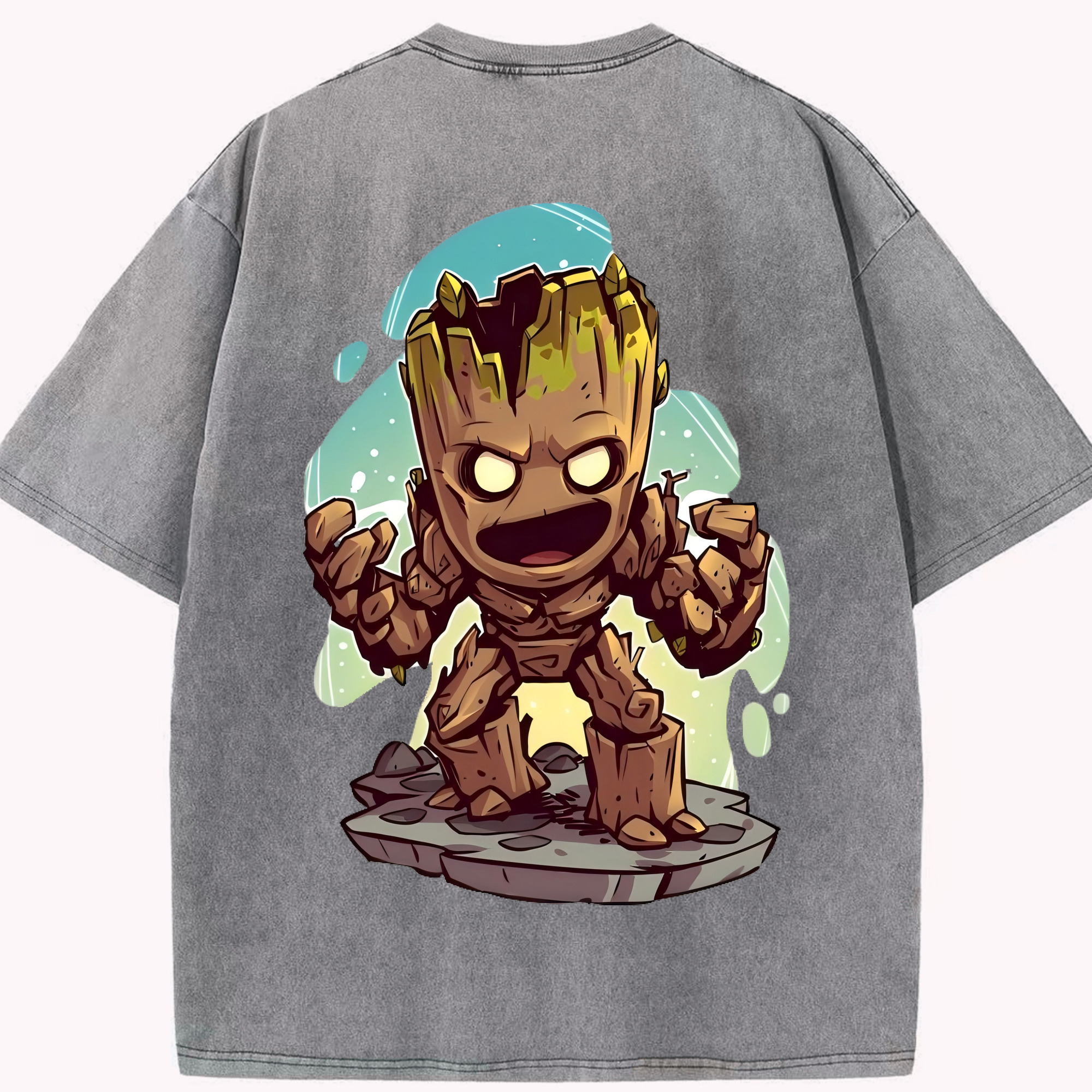 （画像用） アベンジャーズ The Avengers 綿100% ヴィンテージ風 半袖Tシャツ（背面プリント）