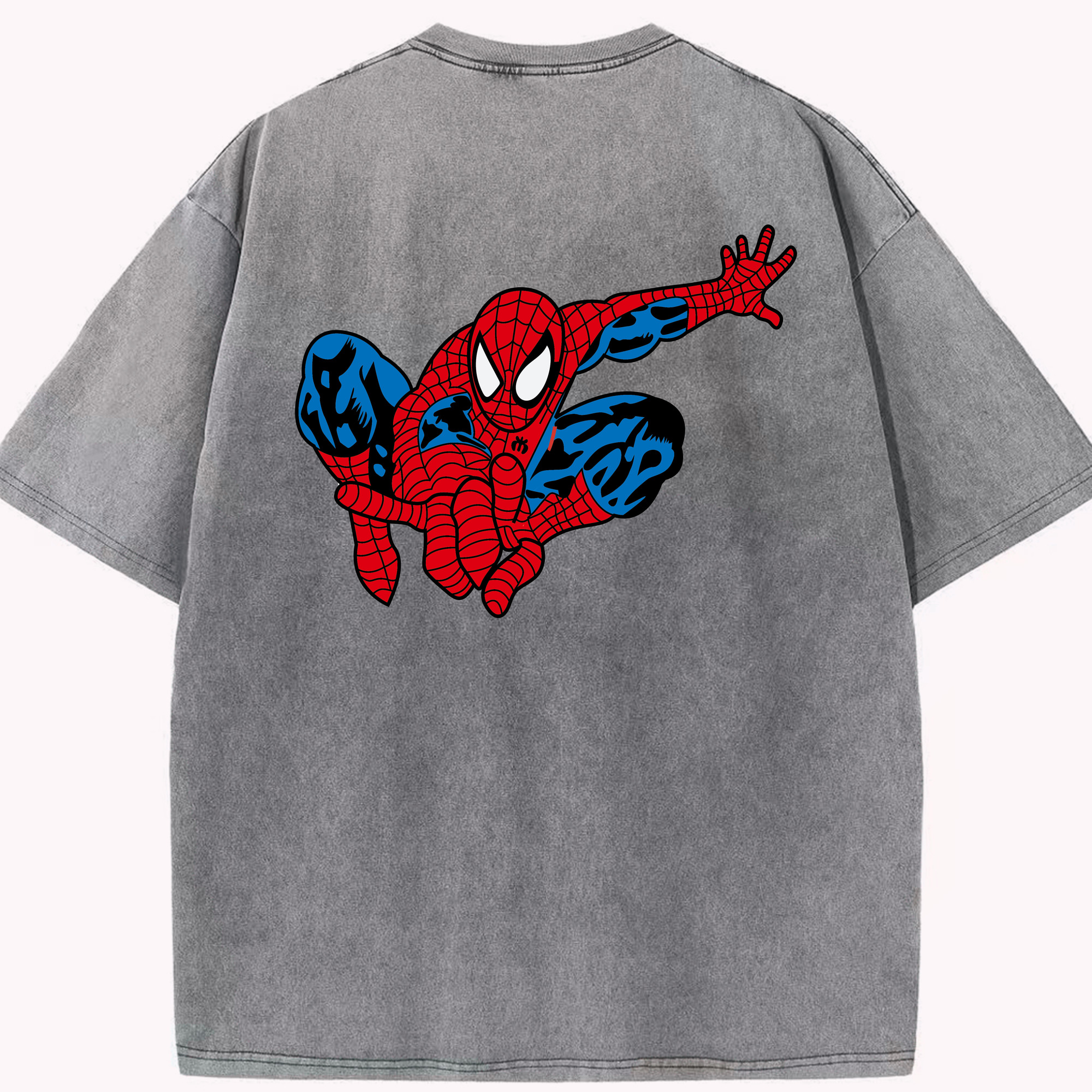 （画像用） アベンジャーズ The Avengers 綿100% ヴィンテージ風 半袖Tシャツ（背面プリント）