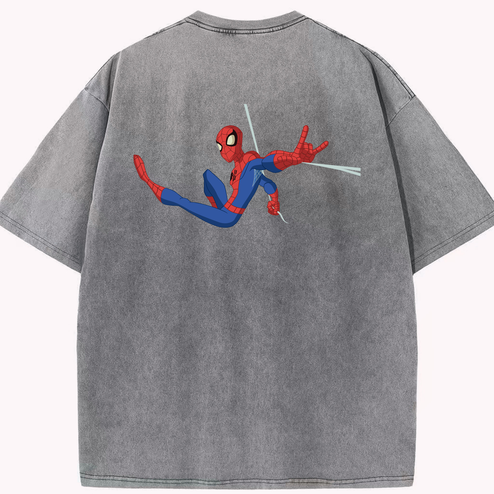 （画像用） アベンジャーズ The Avengers 綿100% ヴィンテージ風 半袖Tシャツ（背面プリント）