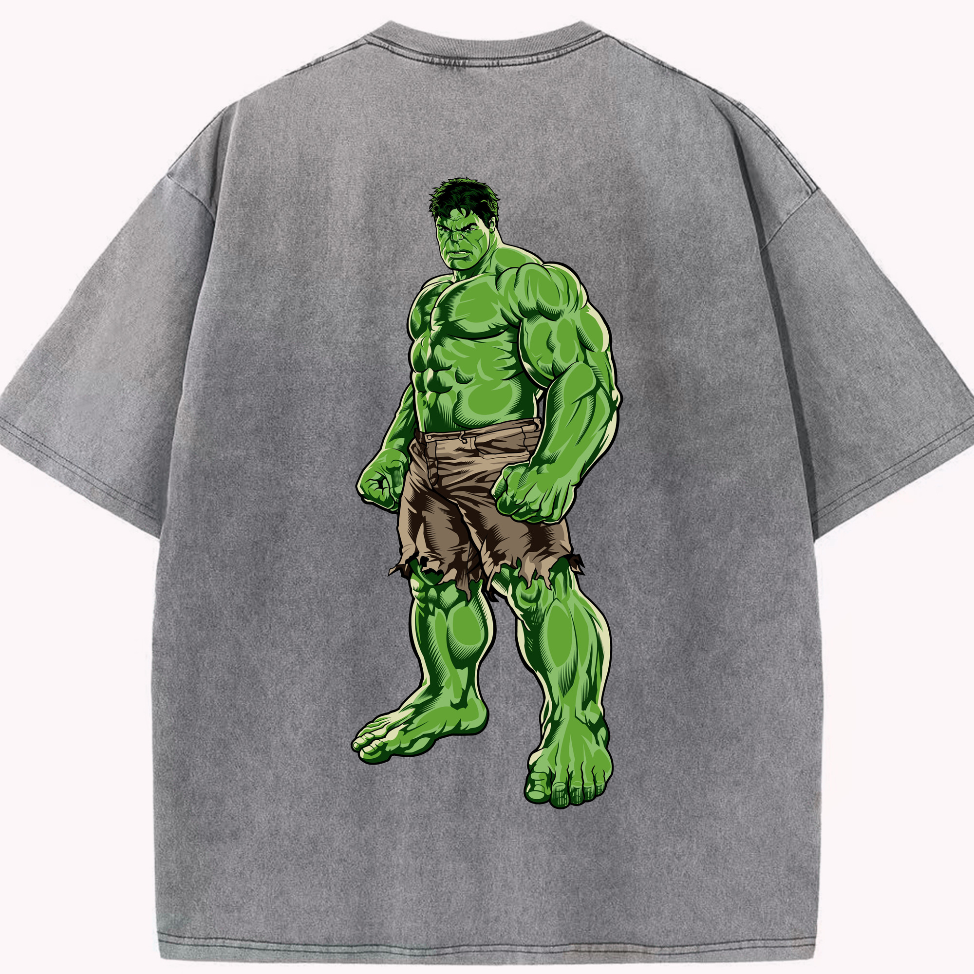 （画像用） アベンジャーズ The Avengers 綿100% ヴィンテージ風 半袖Tシャツ（背面プリント）