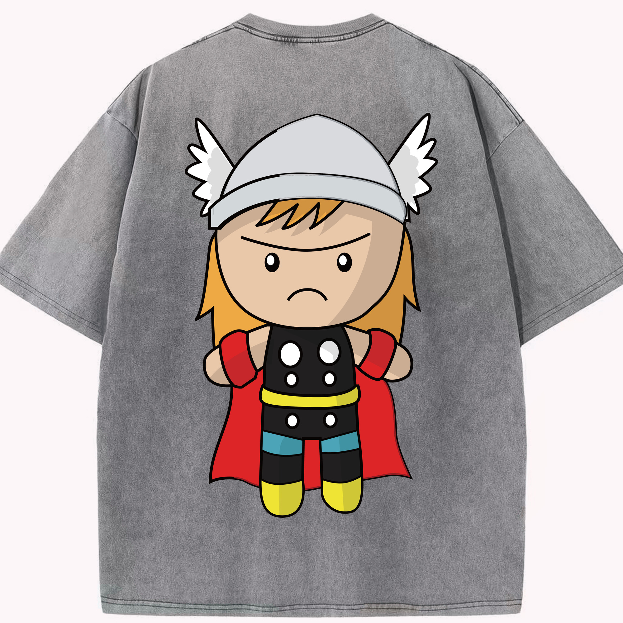 （画像用） アベンジャーズ The Avengers 綿100% ヴィンテージ風 半袖Tシャツ（背面プリント）