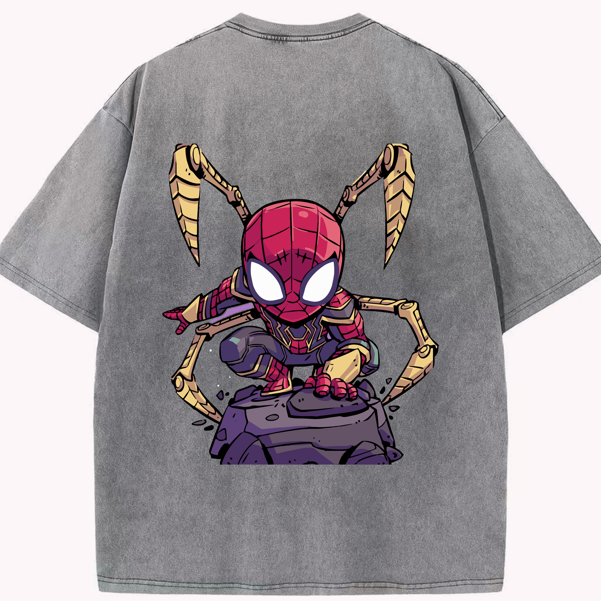 （画像用） アベンジャーズ The Avengers 綿100% ヴィンテージ風 半袖Tシャツ（背面プリント）