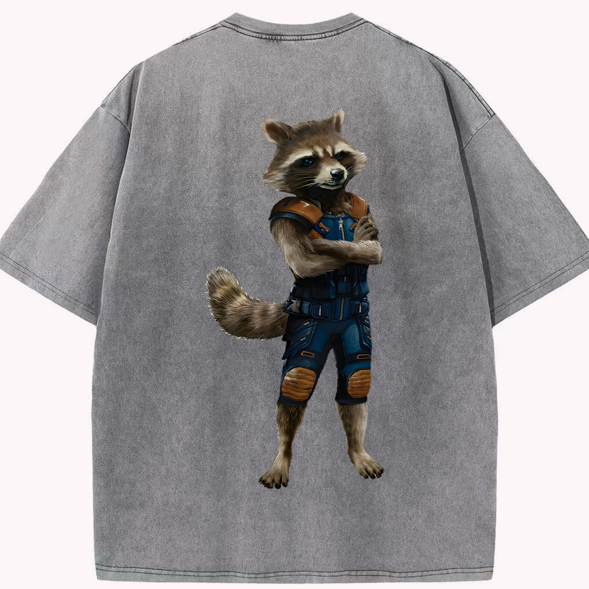 （画像用） アベンジャーズ The Avengers 綿100% ヴィンテージ風 半袖Tシャツ（背面プリント）
