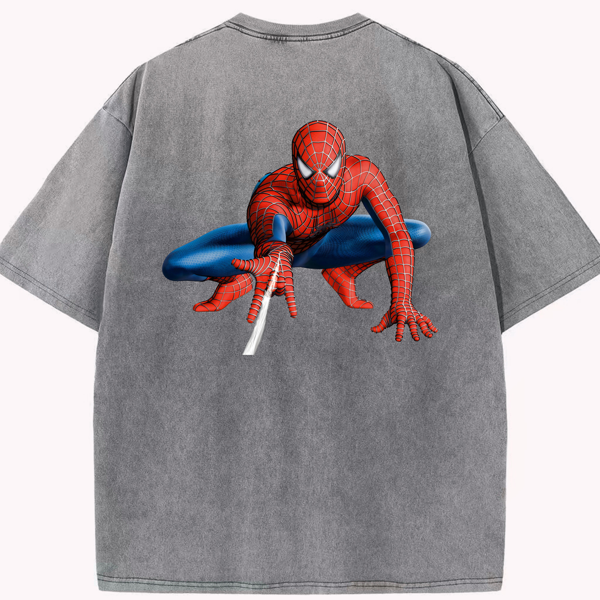 （画像用） アベンジャーズ The Avengers 綿100% ヴィンテージ風 半袖Tシャツ（背面プリント）