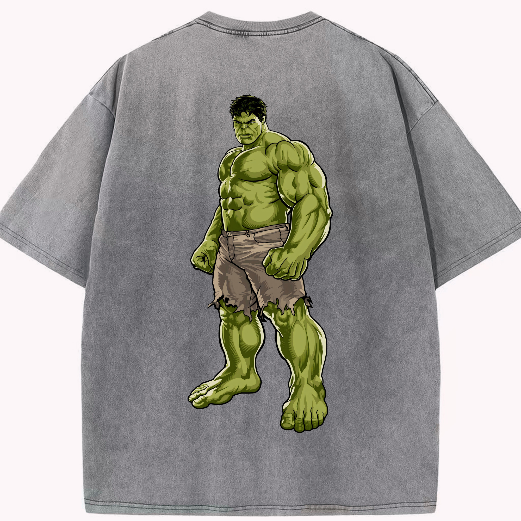 （画像用） アベンジャーズ The Avengers 綿100% ヴィンテージ風 半袖Tシャツ（背面プリント）