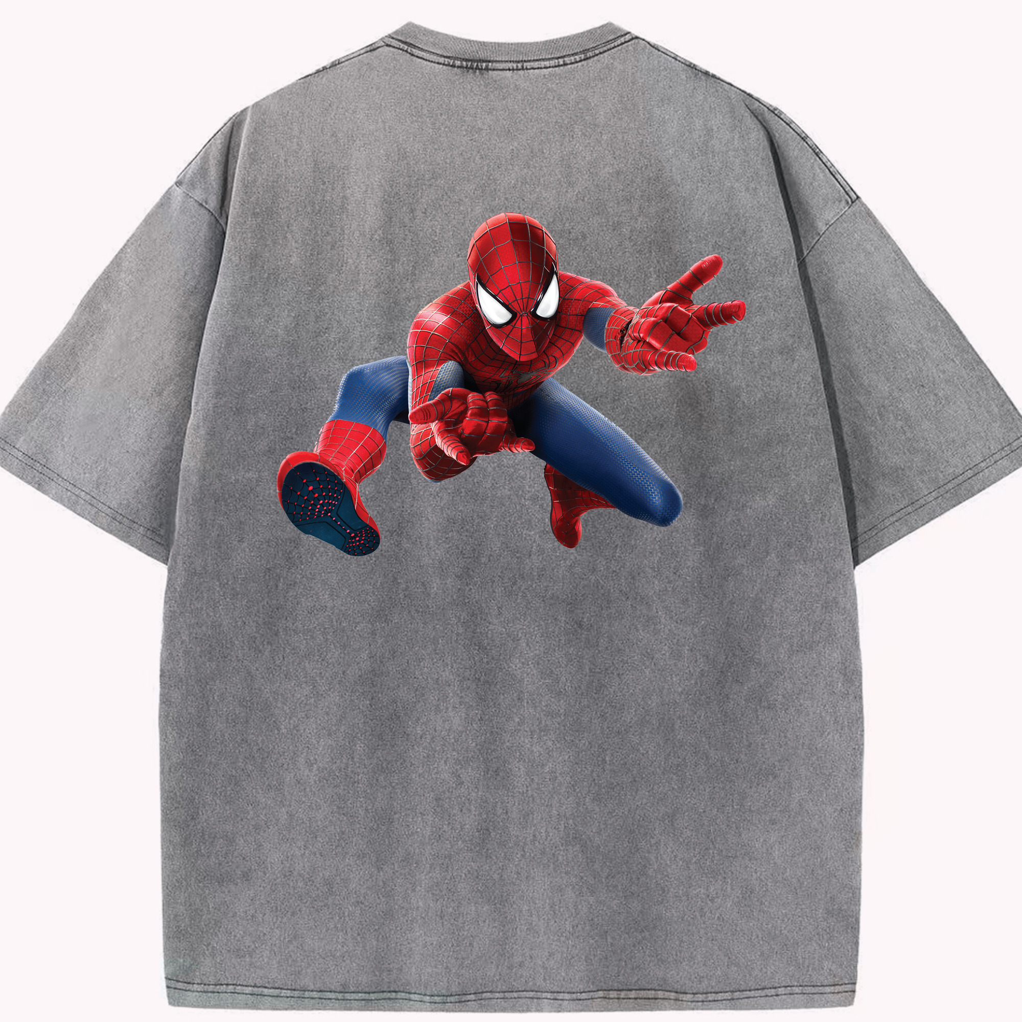 （画像用） アベンジャーズ The Avengers 綿100% ヴィンテージ風 半袖Tシャツ（背面プリント）