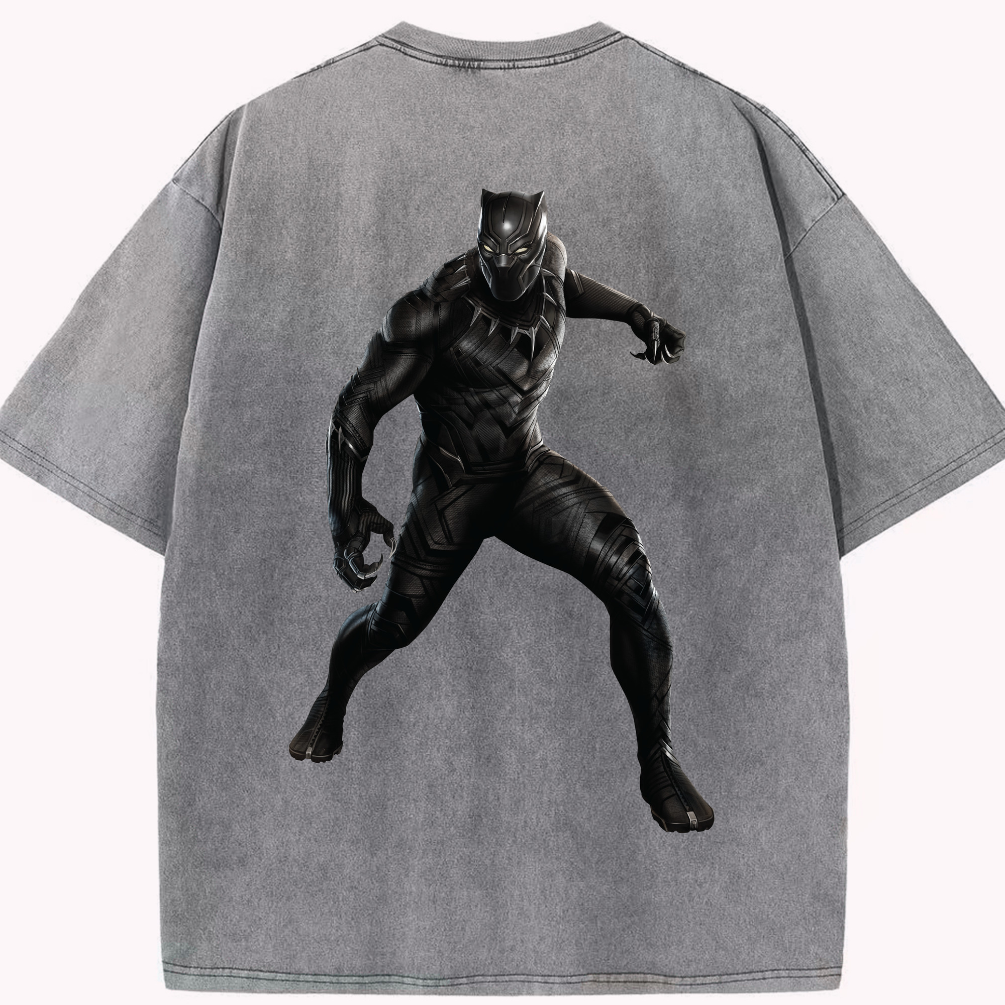 （画像用） アベンジャーズ The Avengers 綿100% ヴィンテージ風 半袖Tシャツ（背面プリント）