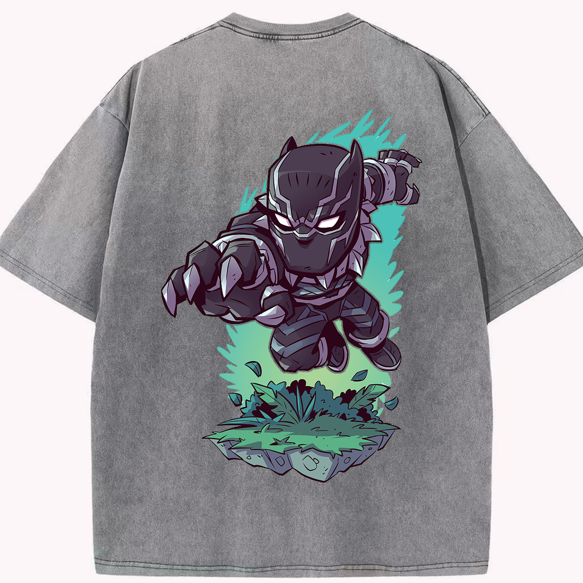 （画像用） アベンジャーズ The Avengers 綿100% ヴィンテージ風 半袖Tシャツ（背面プリント）