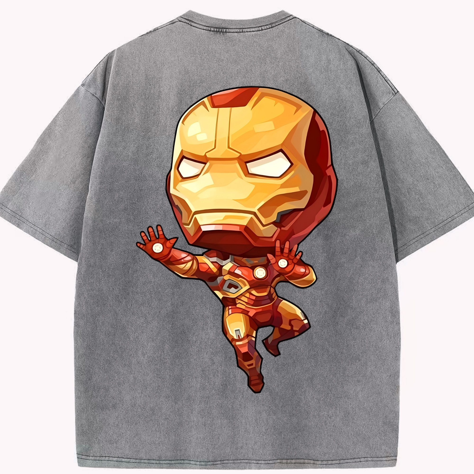 （画像用） アベンジャーズ The Avengers 綿100% ヴィンテージ風 半袖Tシャツ（背面プリント）