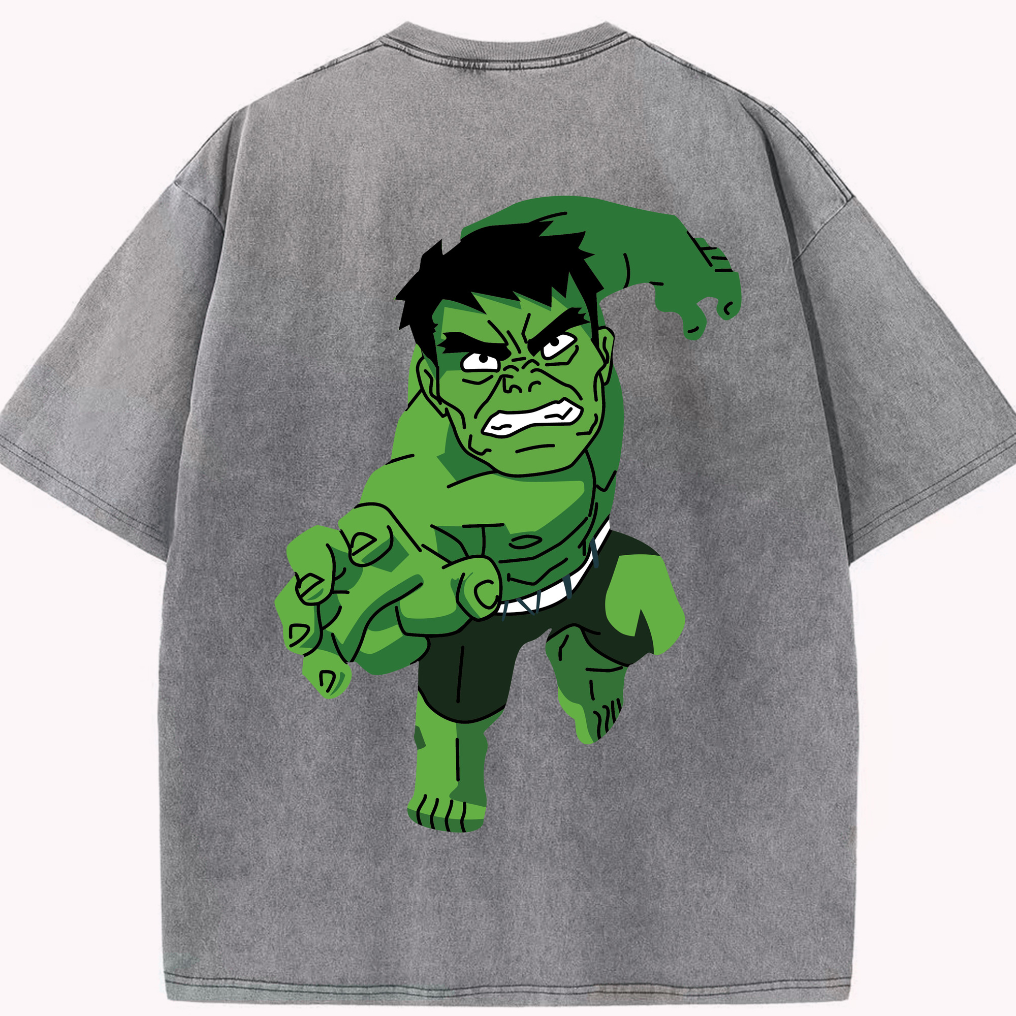 （画像用） アベンジャーズ The Avengers 綿100% ヴィンテージ風 半袖Tシャツ（背面プリント）