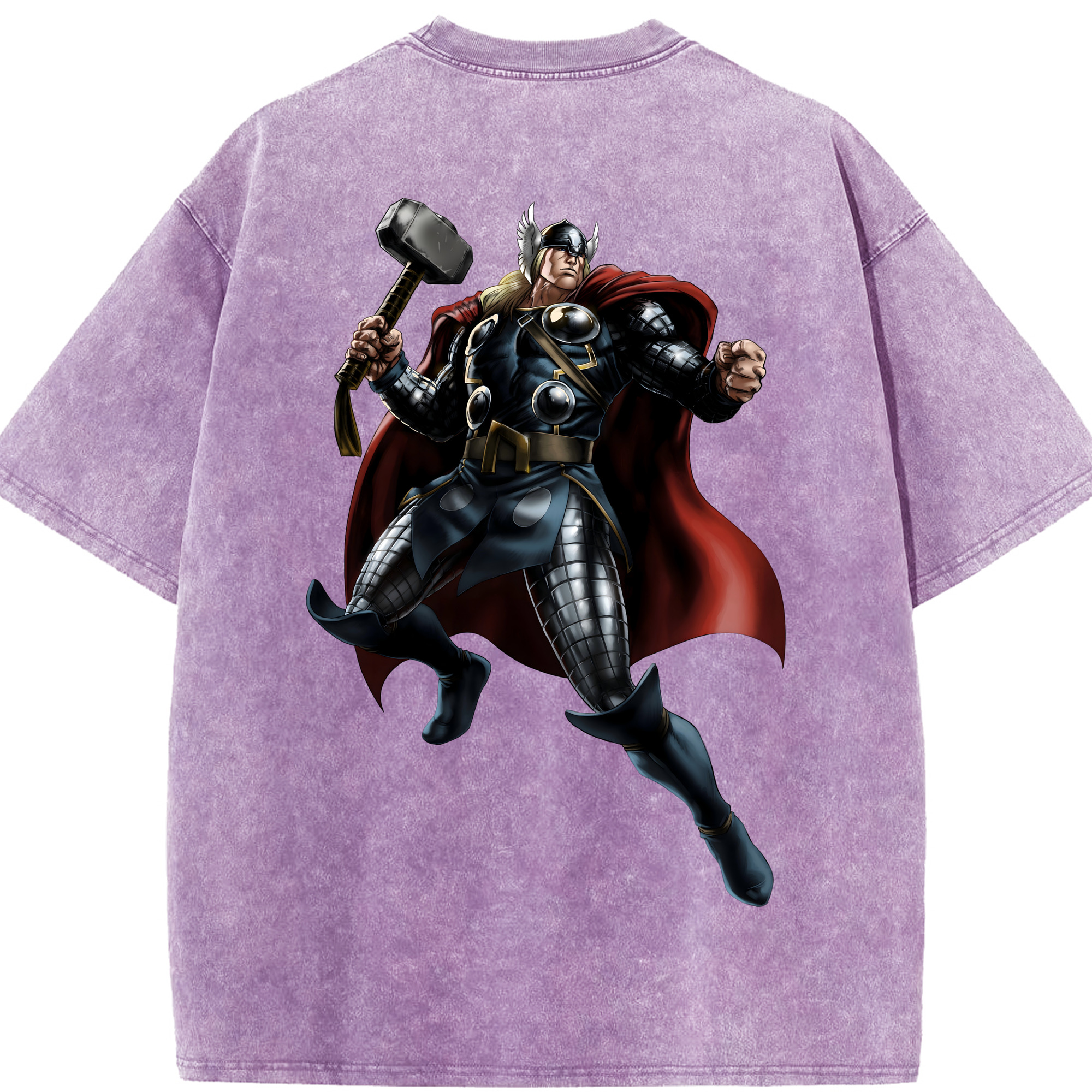 （画像用） アベンジャーズ The Avengers 綿100% ヴィンテージ風 半袖Tシャツ（背面プリント）