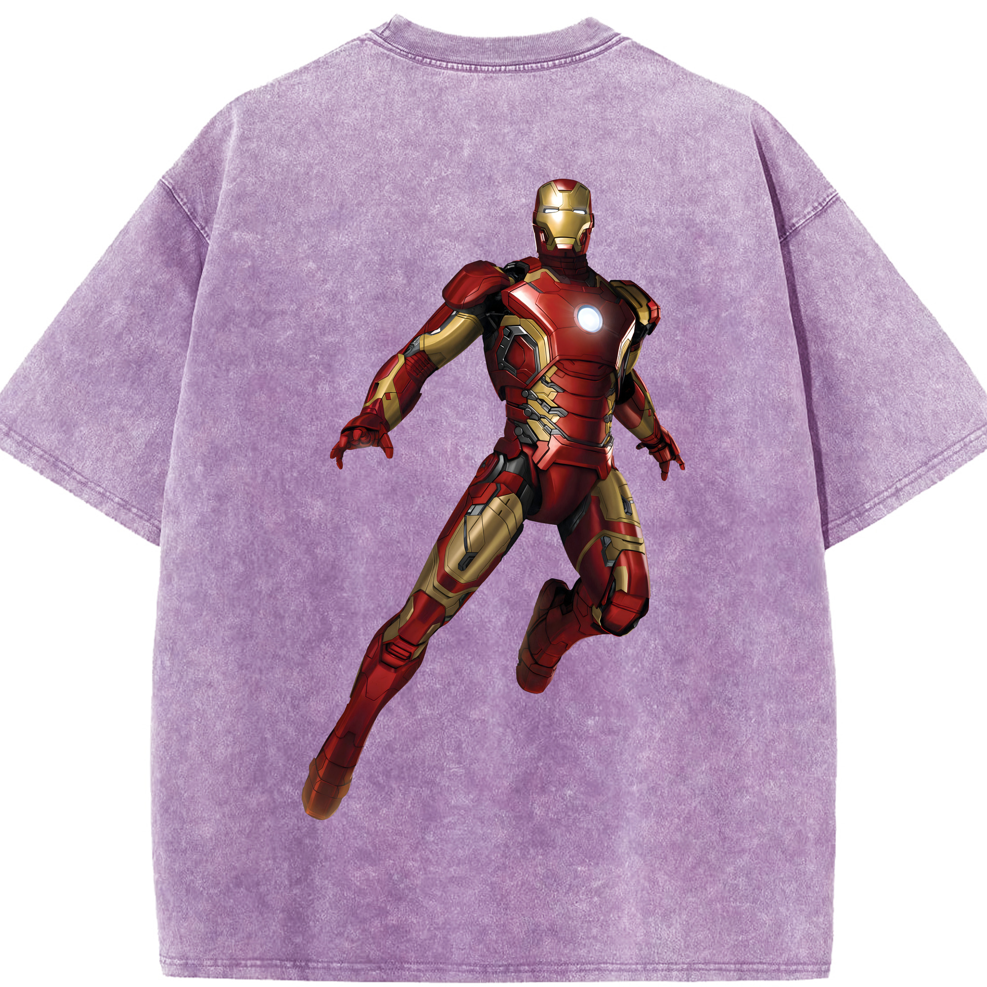 （画像用） アベンジャーズ The Avengers 綿100% ヴィンテージ風 半袖Tシャツ（背面プリント）