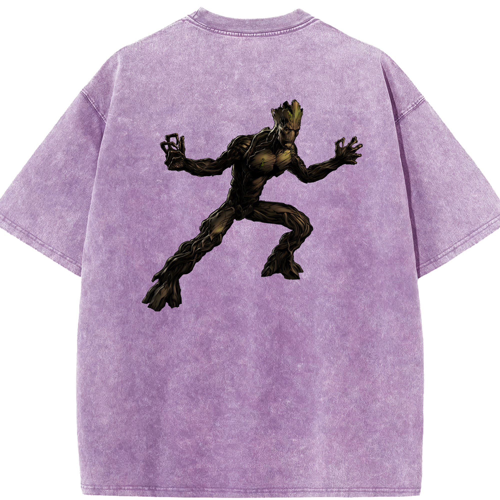（画像用） アベンジャーズ The Avengers 綿100% ヴィンテージ風 半袖Tシャツ（背面プリント）