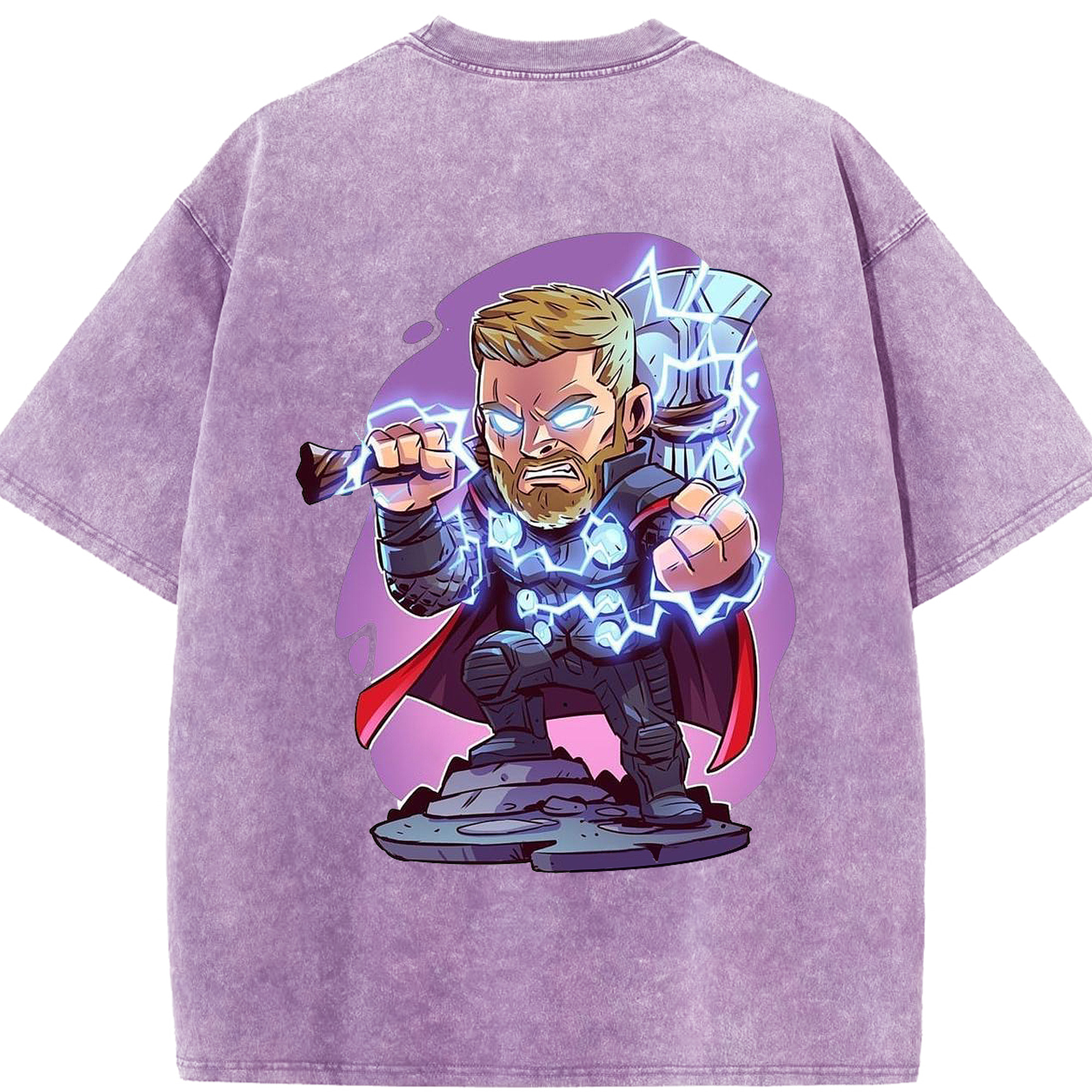 （画像用） アベンジャーズ The Avengers 綿100% ヴィンテージ風 半袖Tシャツ（背面プリント）