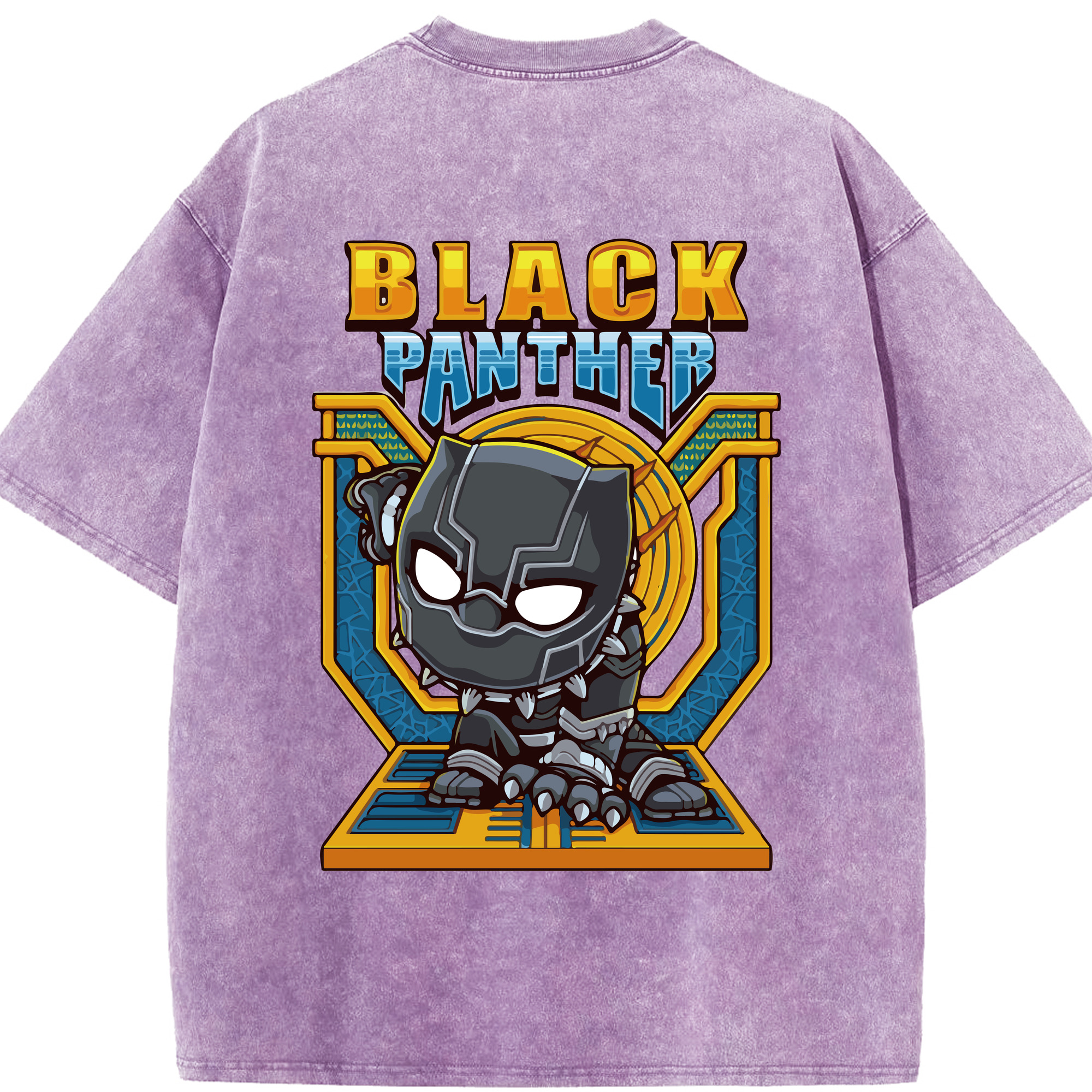 （画像用） アベンジャーズ The Avengers 綿100% ヴィンテージ風 半袖Tシャツ（背面プリント）