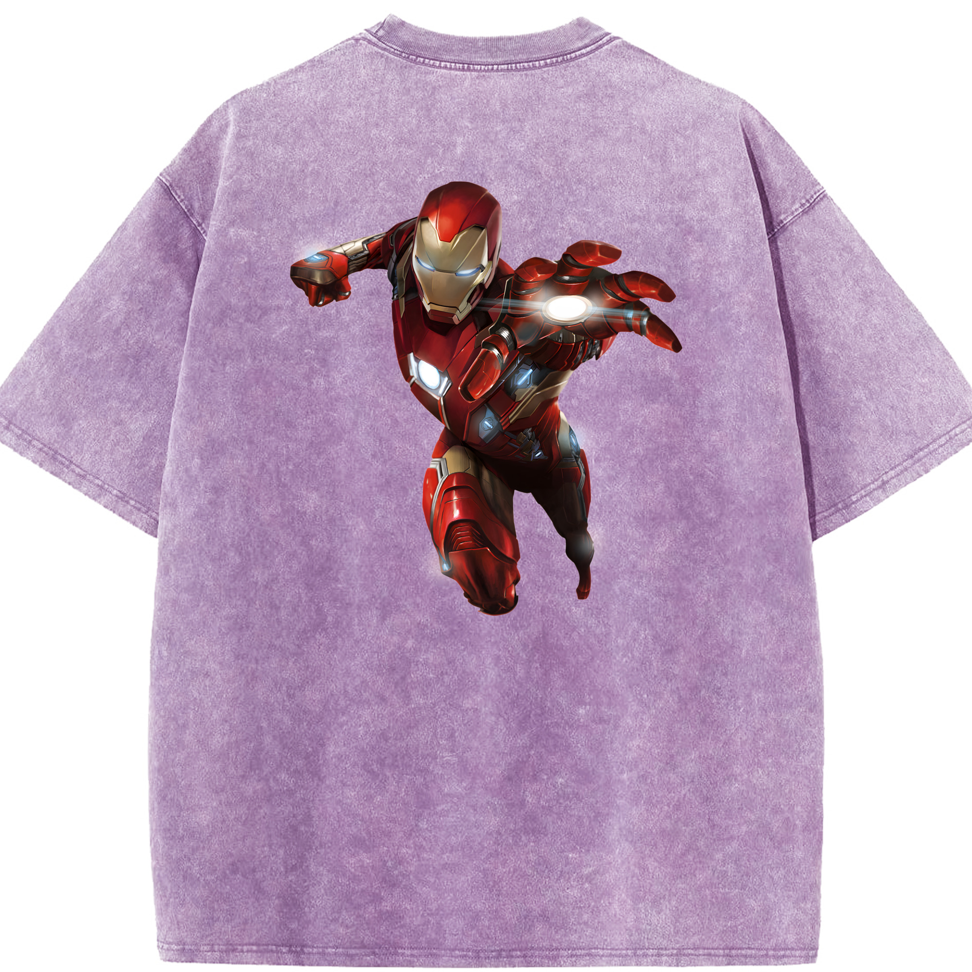 （画像用） アベンジャーズ The Avengers 綿100% ヴィンテージ風 半袖Tシャツ（背面プリント）