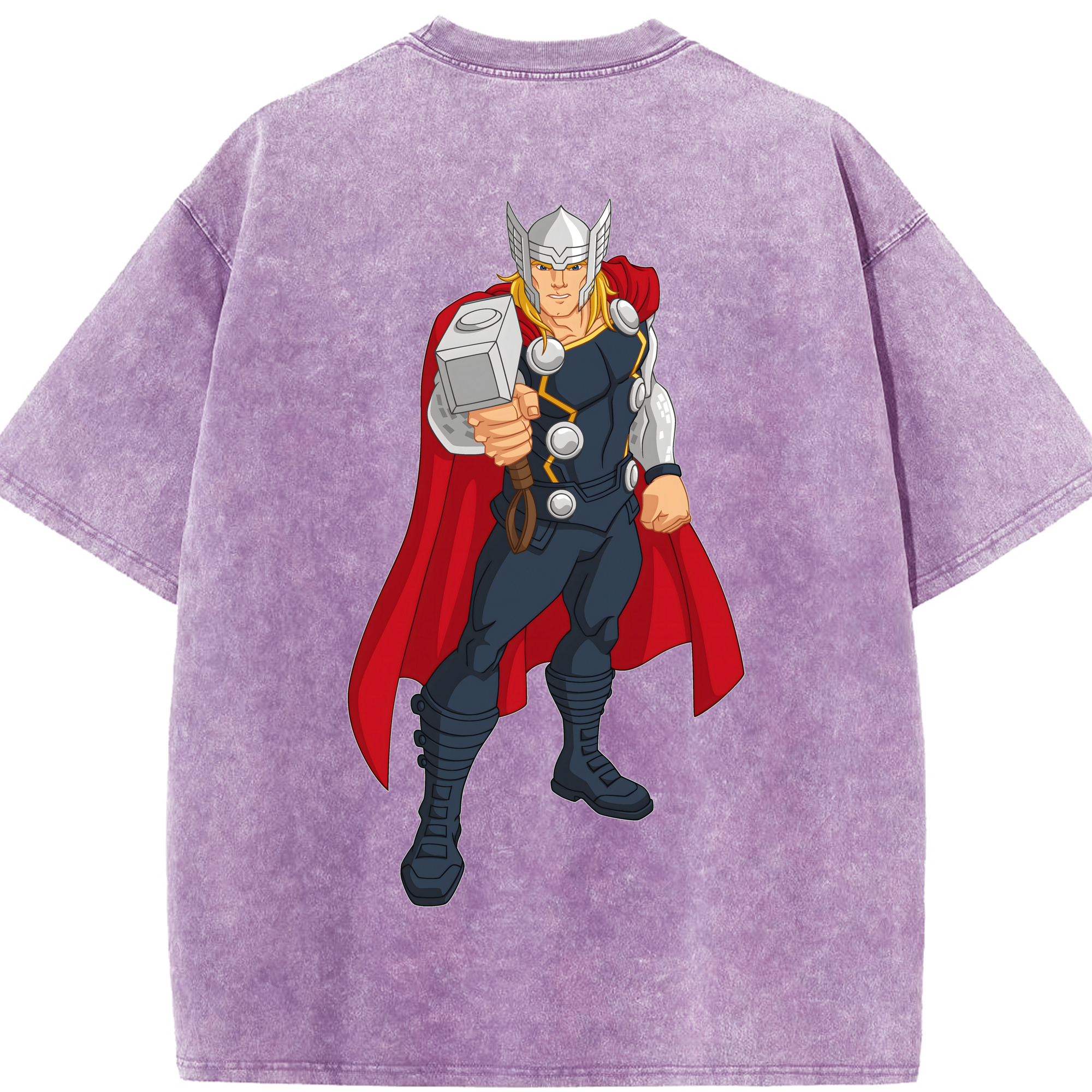 （画像用） アベンジャーズ The Avengers 綿100% ヴィンテージ風 半袖Tシャツ（背面プリント）