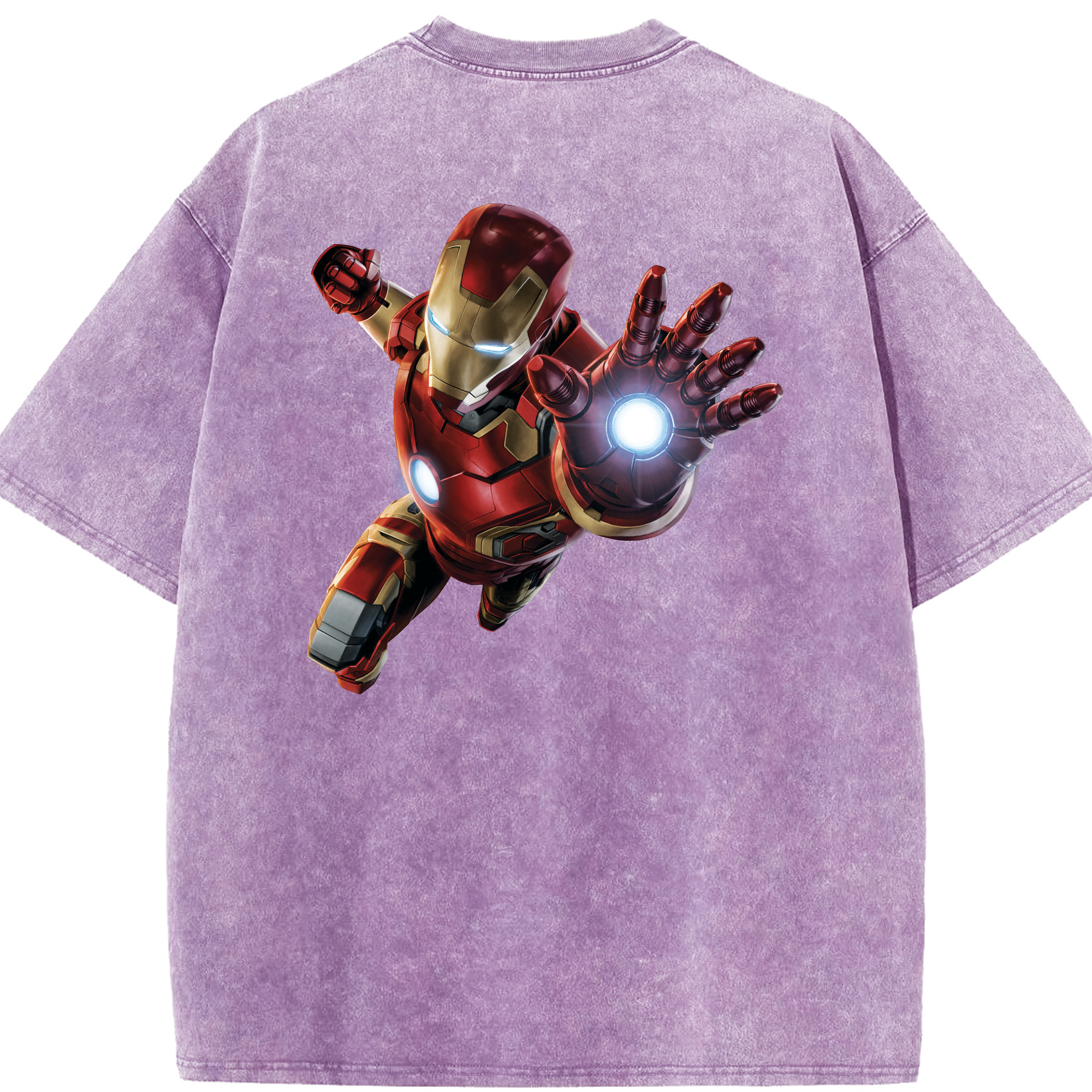 （画像用） アベンジャーズ The Avengers 綿100% ヴィンテージ風 半袖Tシャツ（背面プリント）