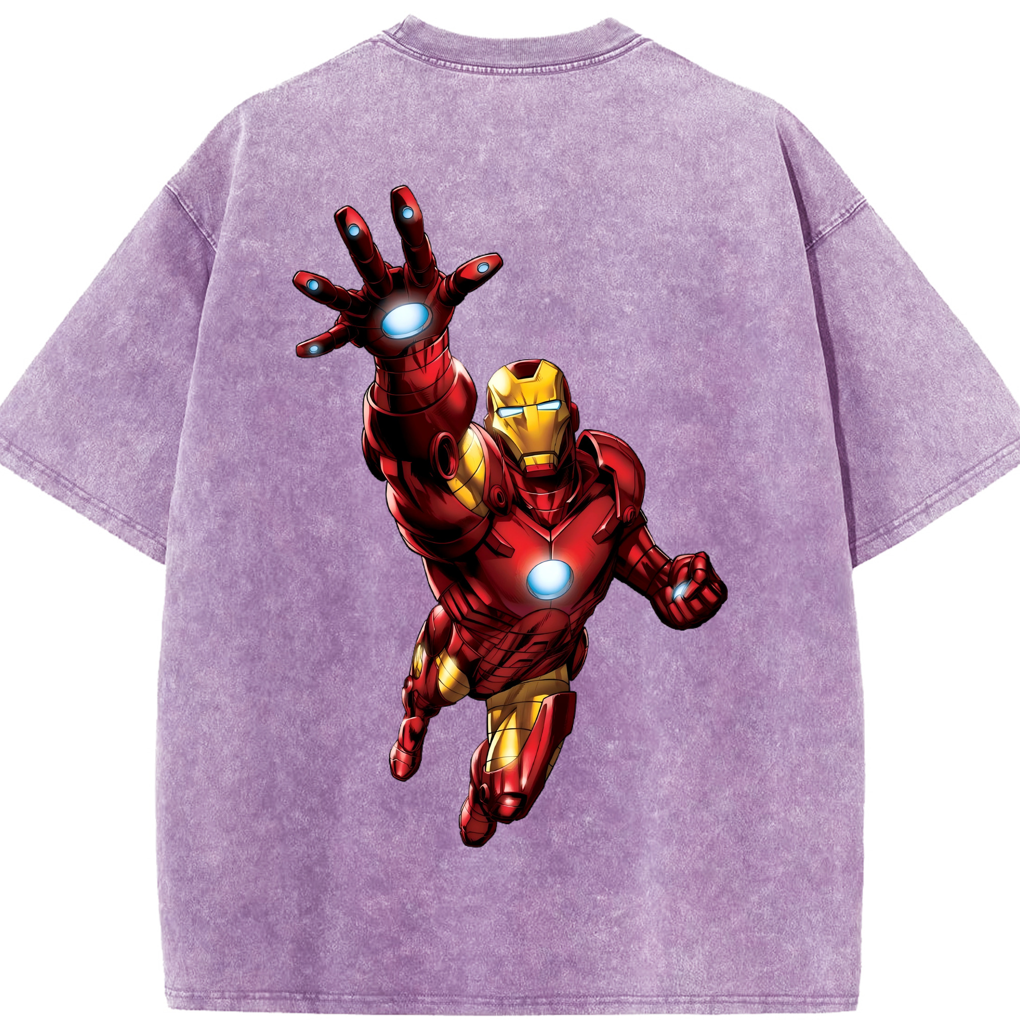 （画像用） アベンジャーズ The Avengers 綿100% ヴィンテージ風 半袖Tシャツ（背面プリント）