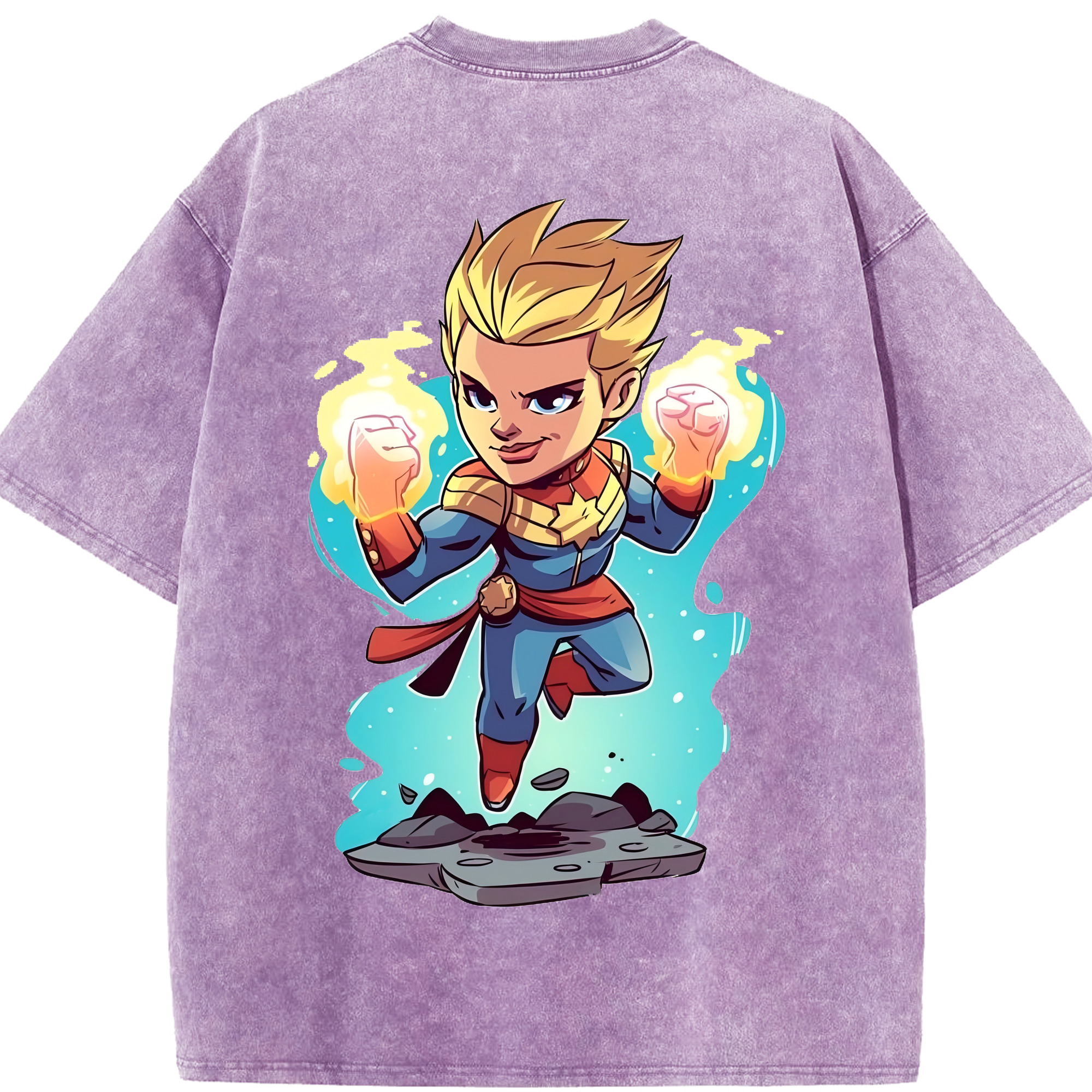 （画像用） アベンジャーズ The Avengers 綿100% ヴィンテージ風 半袖Tシャツ（背面プリント）