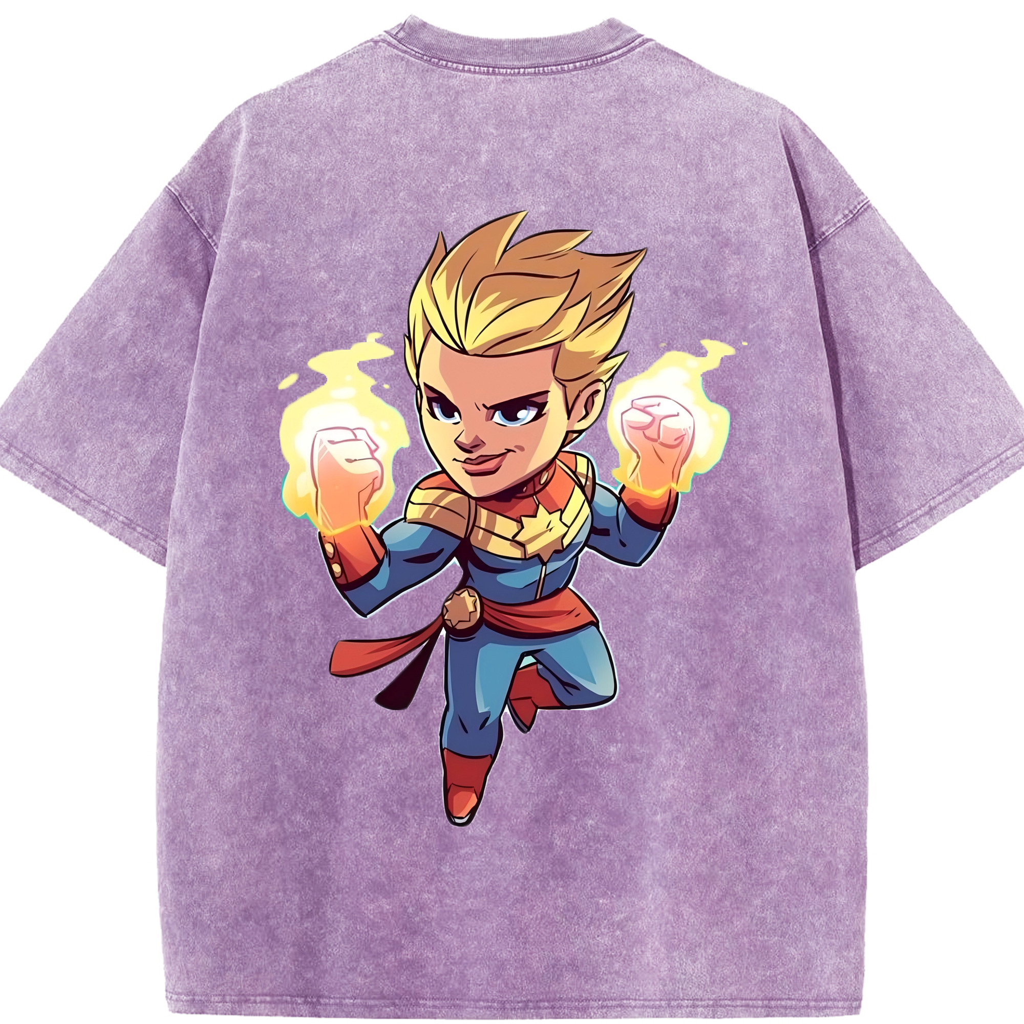 （画像用） アベンジャーズ The Avengers 綿100% ヴィンテージ風 半袖Tシャツ（背面プリント）