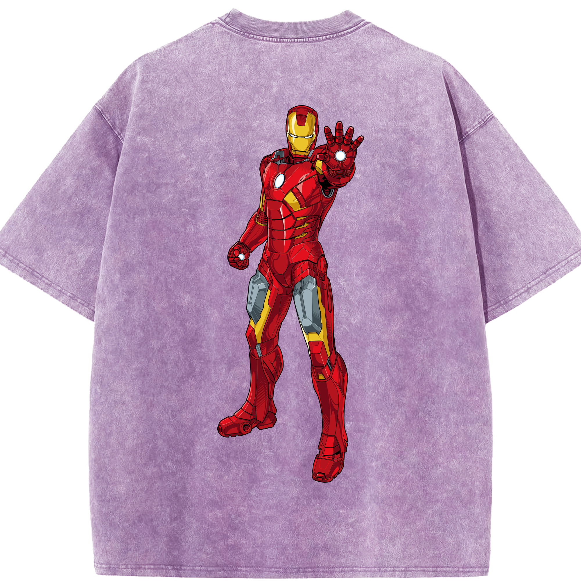 （画像用） アベンジャーズ The Avengers 綿100% ヴィンテージ風 半袖Tシャツ（背面プリント）