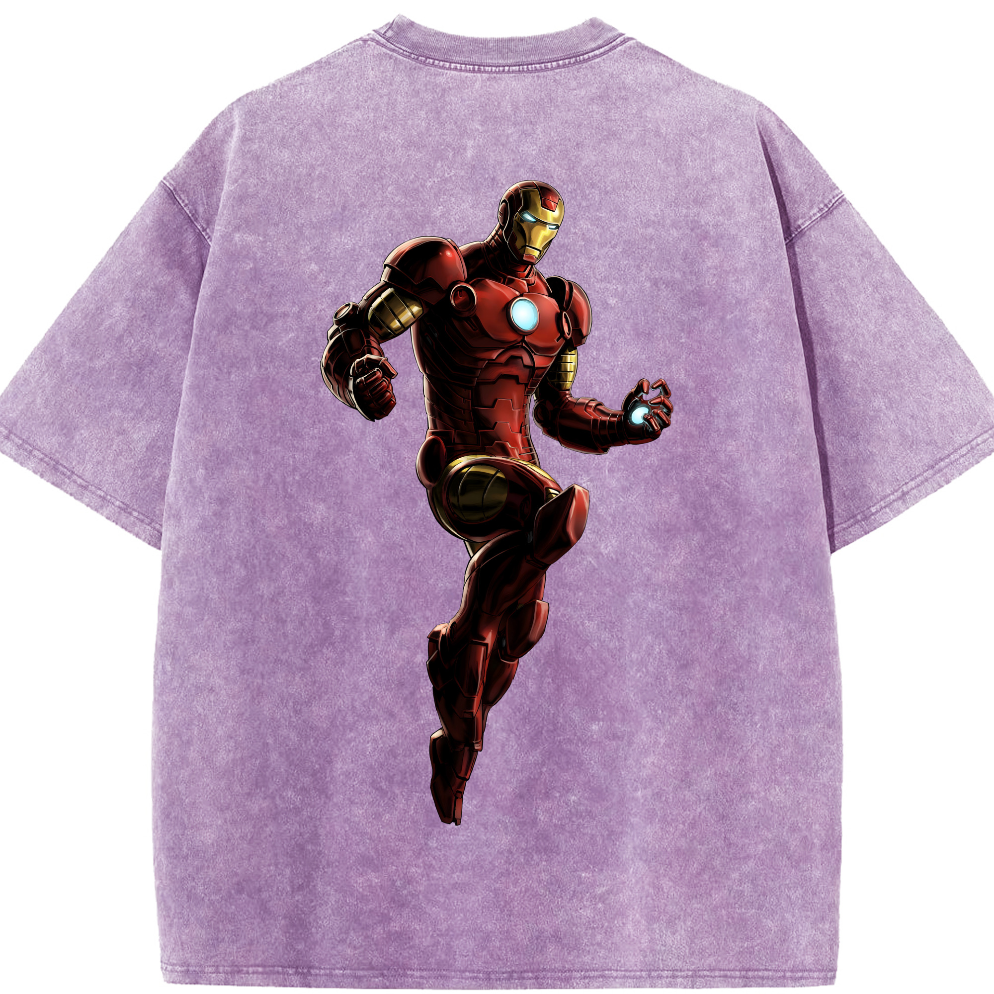 （画像用） アベンジャーズ The Avengers 綿100% ヴィンテージ風 半袖Tシャツ（背面プリント）