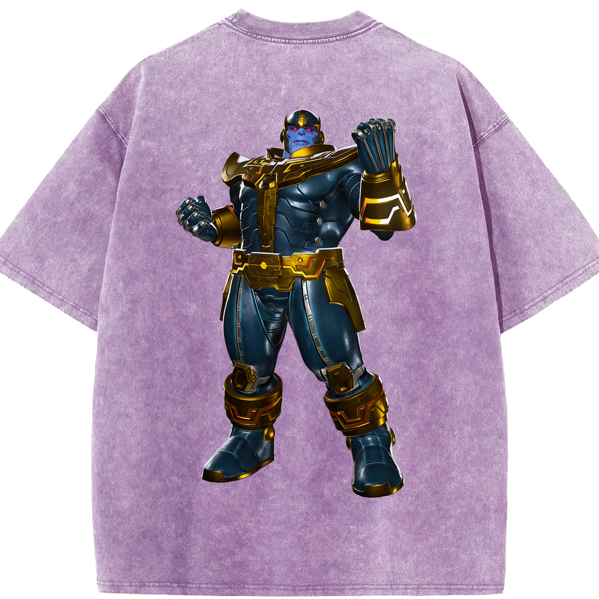 （画像用） アベンジャーズ The Avengers 綿100% ヴィンテージ風 半袖Tシャツ（背面プリント）