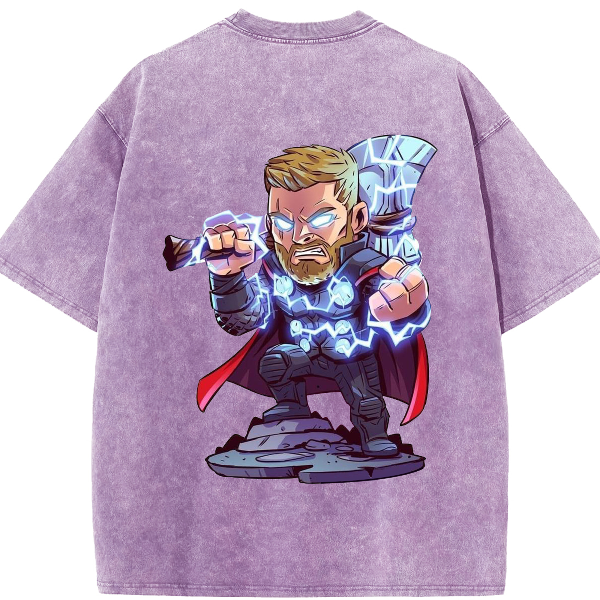 （画像用） アベンジャーズ The Avengers 綿100% ヴィンテージ風 半袖Tシャツ（背面プリント）