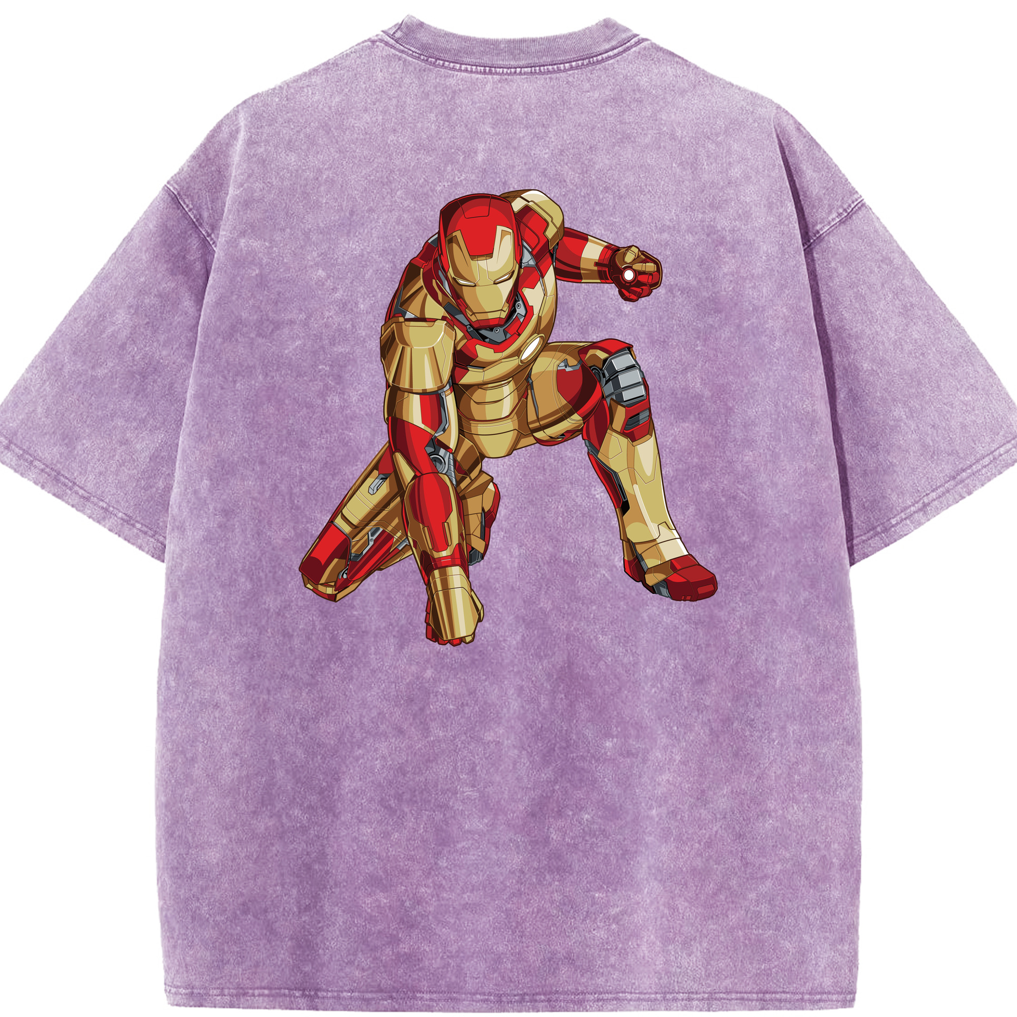 （画像用） アベンジャーズ The Avengers 綿100% ヴィンテージ風 半袖Tシャツ（背面プリント）