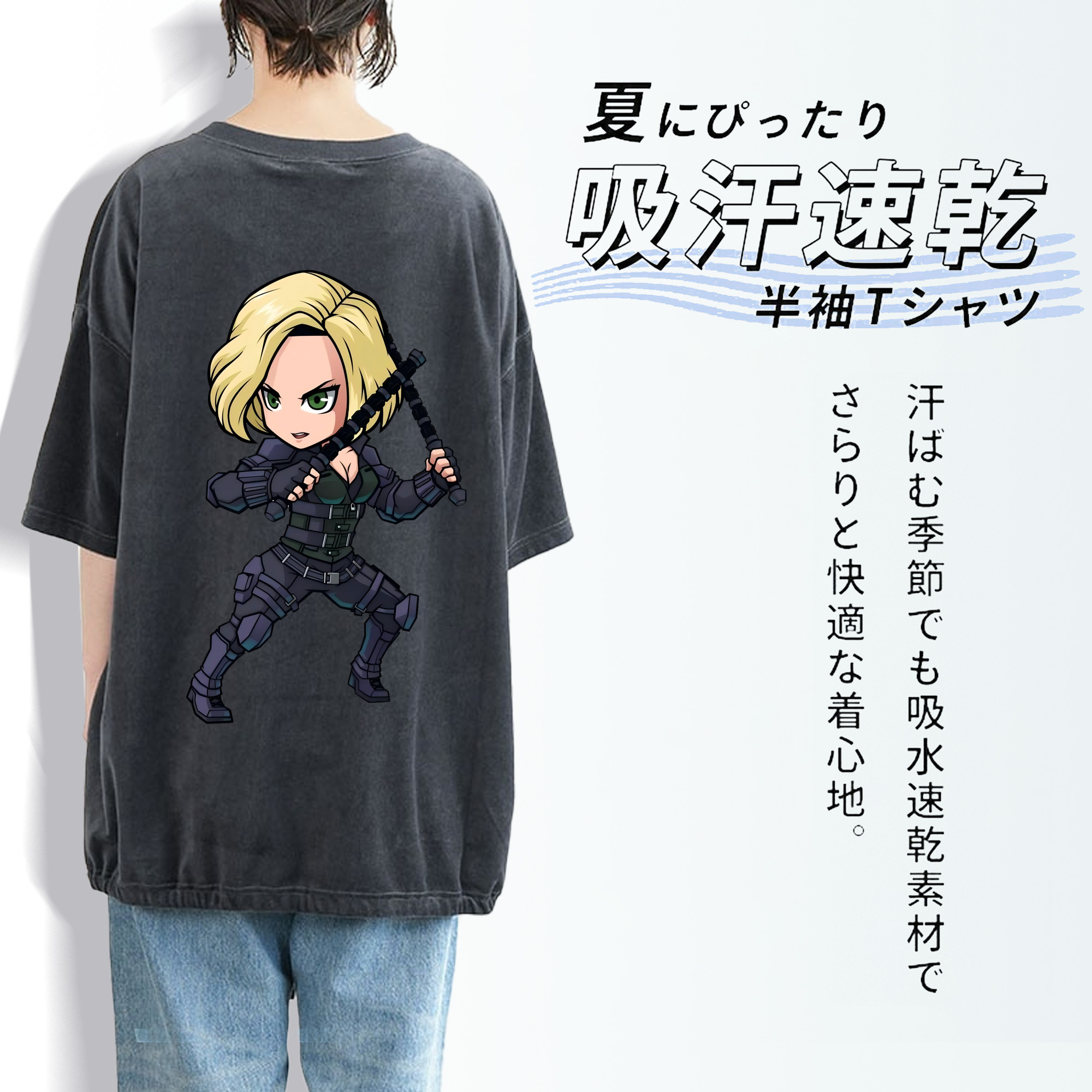 アベンジャーズ The Avengers 綿100% ヴィンテージ風 半袖Tシャツ（背面プリント）