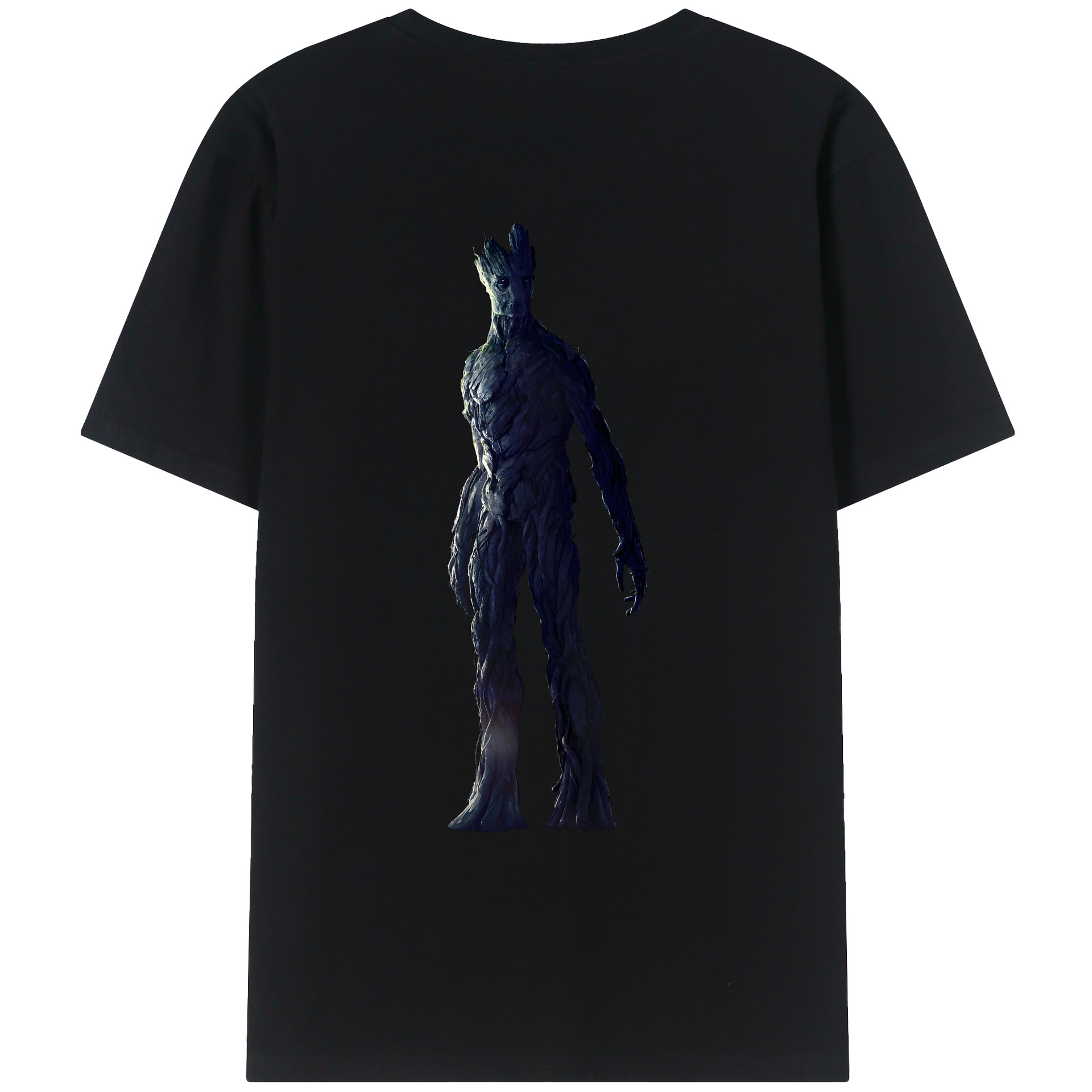 （画像用） アベンジャーズ The Avengers 綿100％ メンズ半袖Tシャツ（バックプリント） 通気性