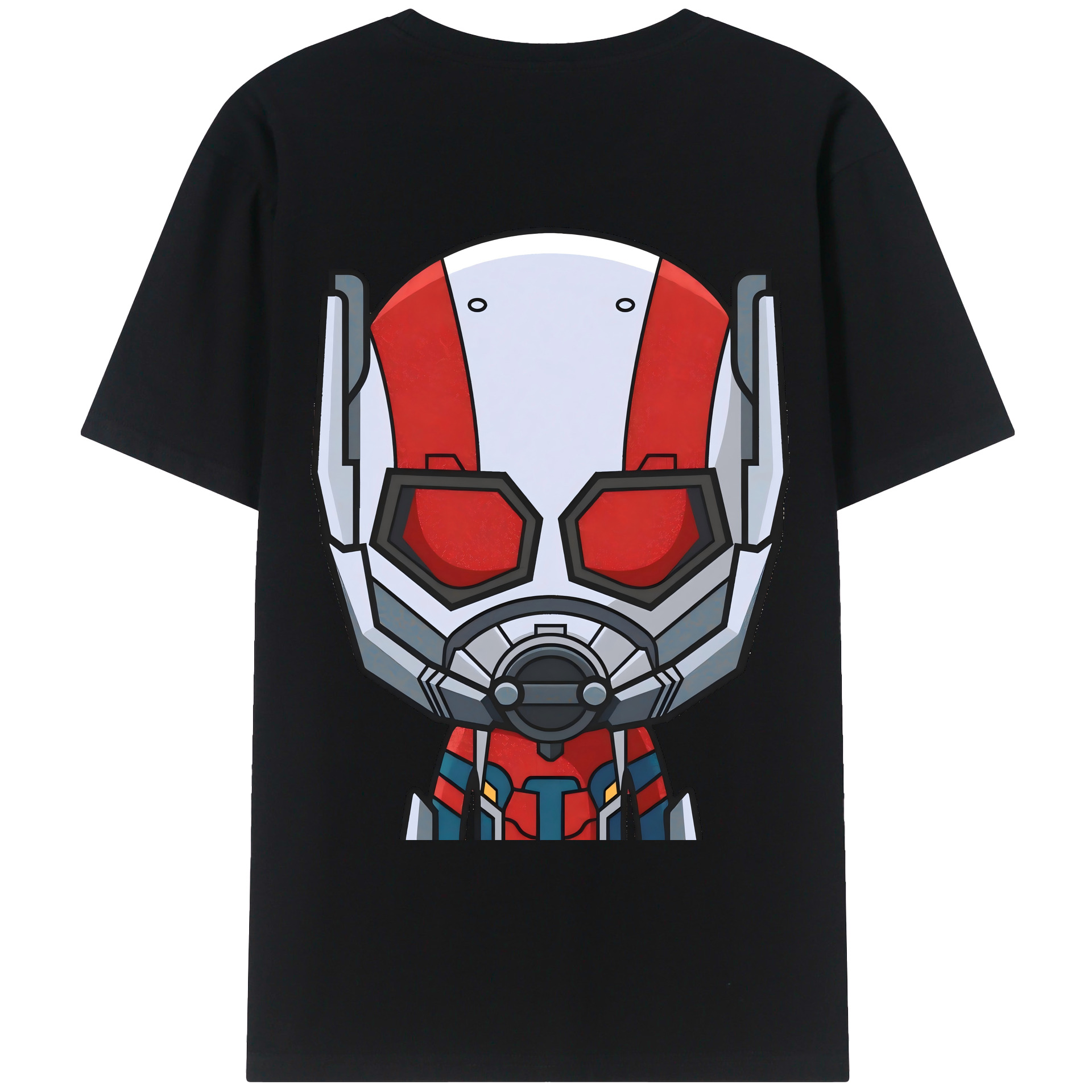 （画像用） アベンジャーズ The Avengers 綿100％ メンズ半袖Tシャツ（バックプリント） 通気性